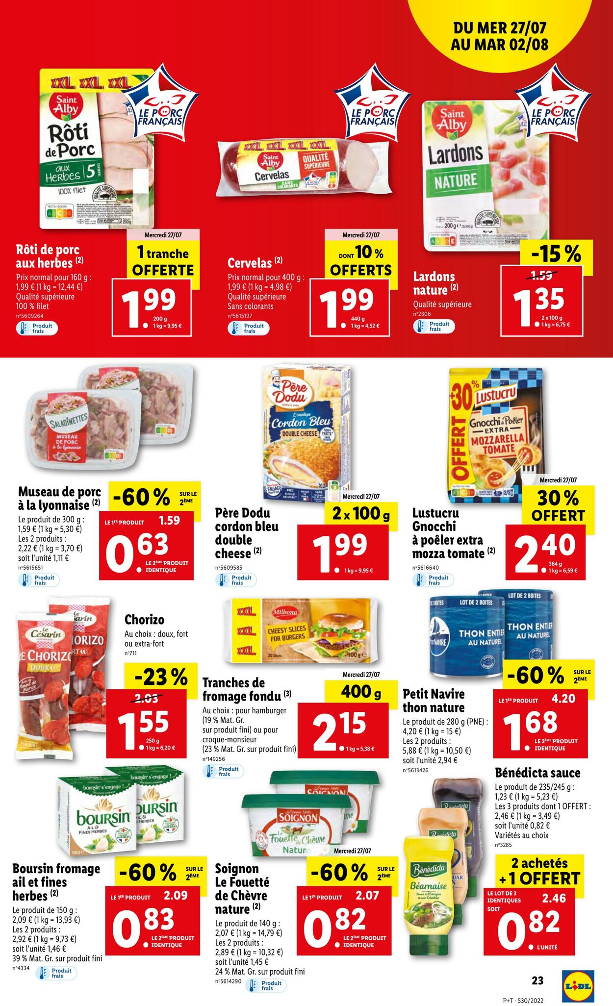 Catalogue Lidl 27.07.2022 - 02.08.2022