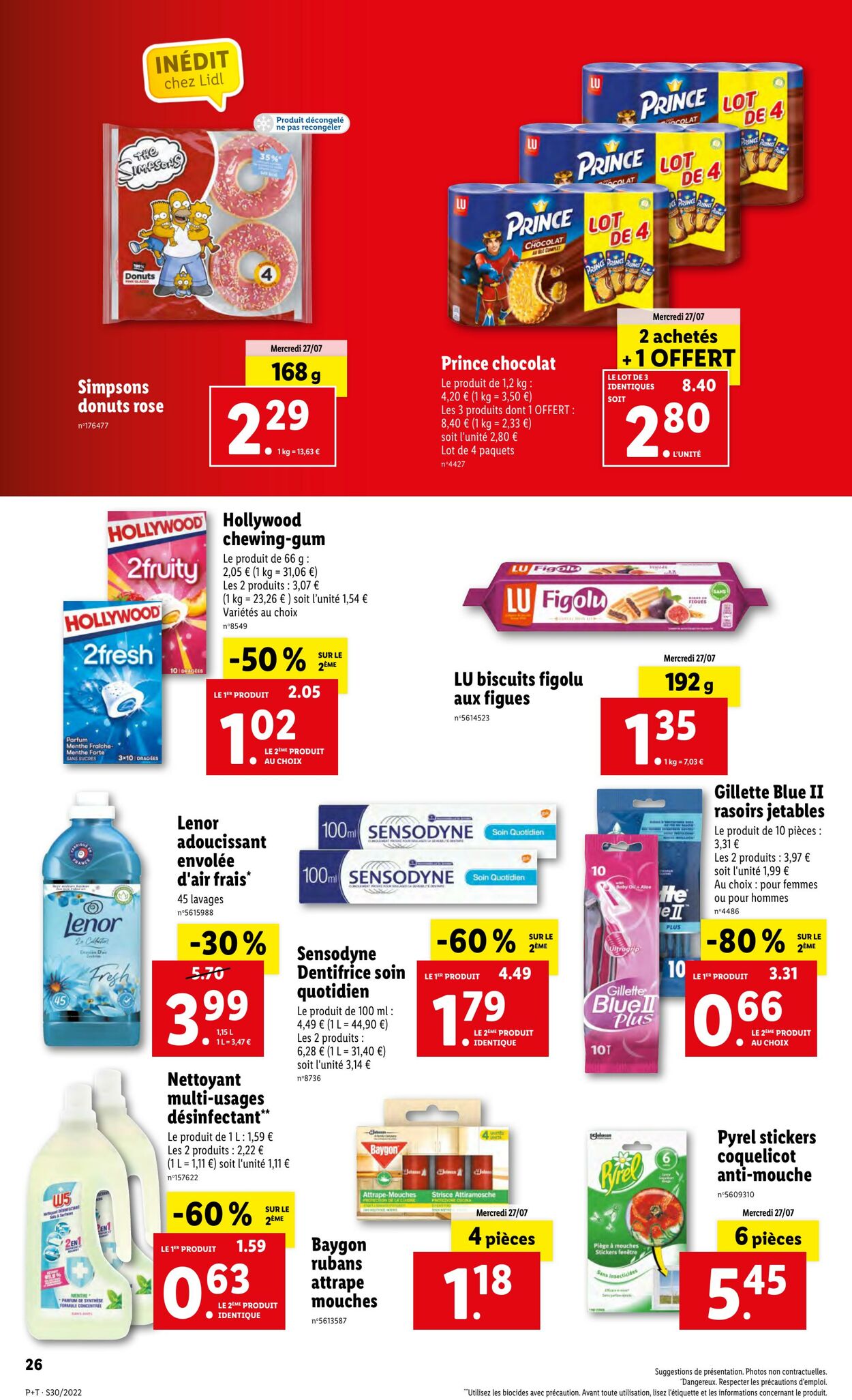 Catalogue Lidl 27.07.2022 - 02.08.2022