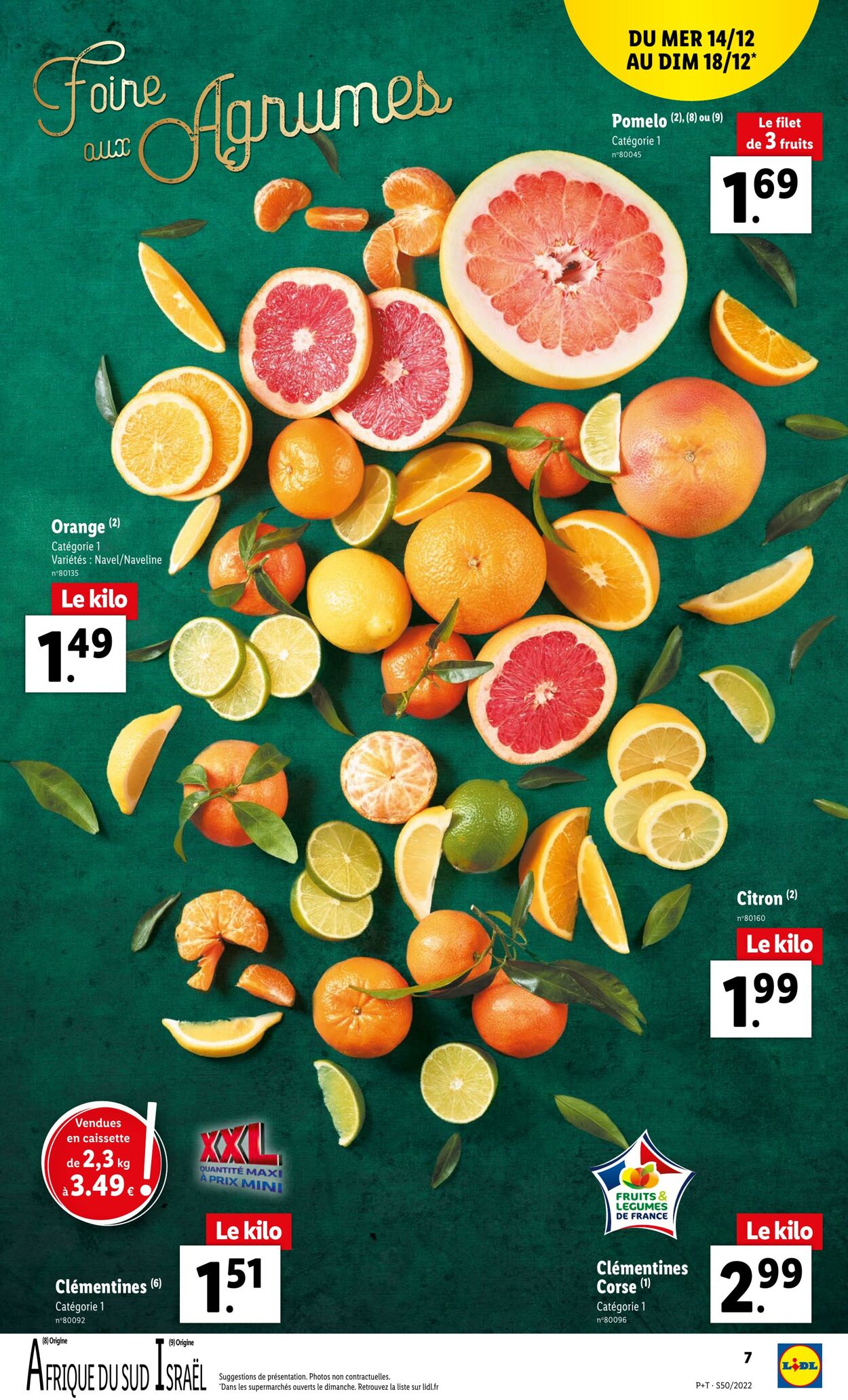 Catalogue Lidl 14.12.2022 - 20.12.2022