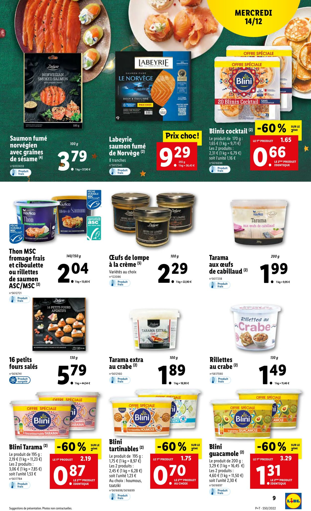 Catalogue Lidl 14.12.2022 - 20.12.2022