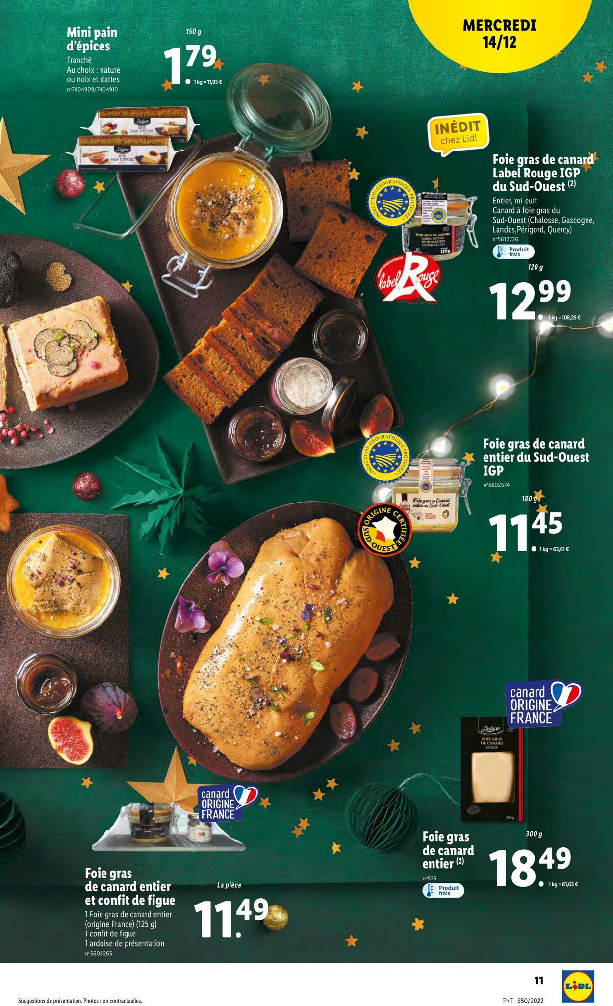 Catalogue Lidl 14.12.2022 - 20.12.2022