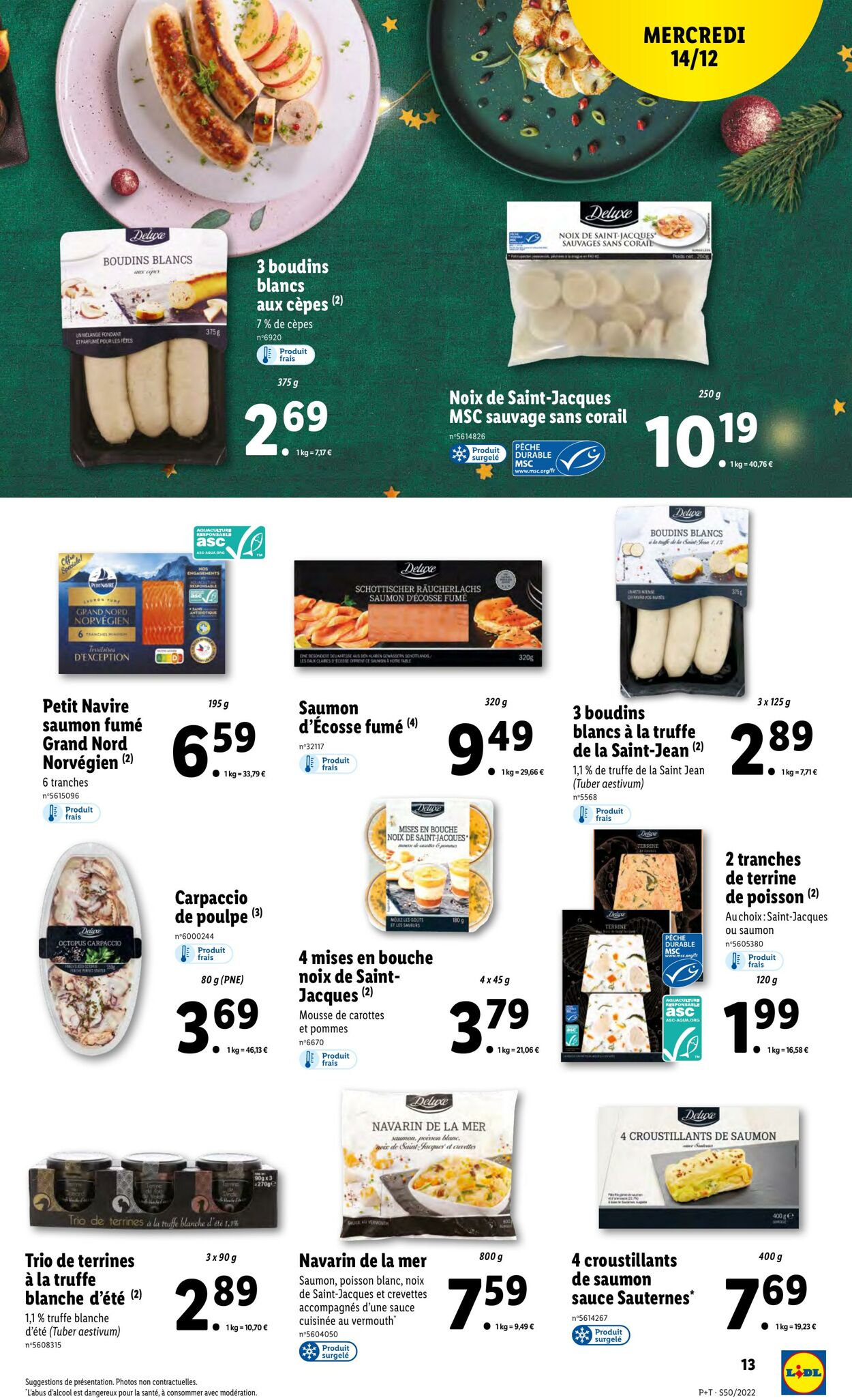 Catalogue Lidl 14.12.2022 - 20.12.2022