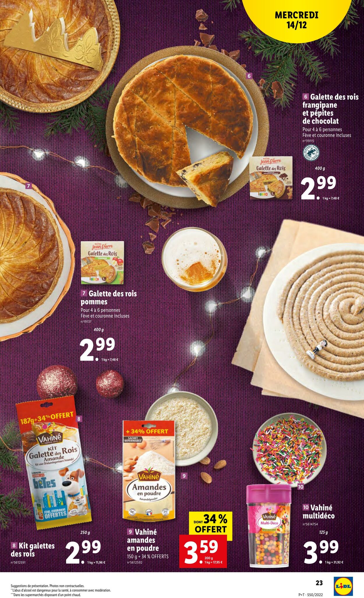 Catalogue Lidl 14.12.2022 - 20.12.2022