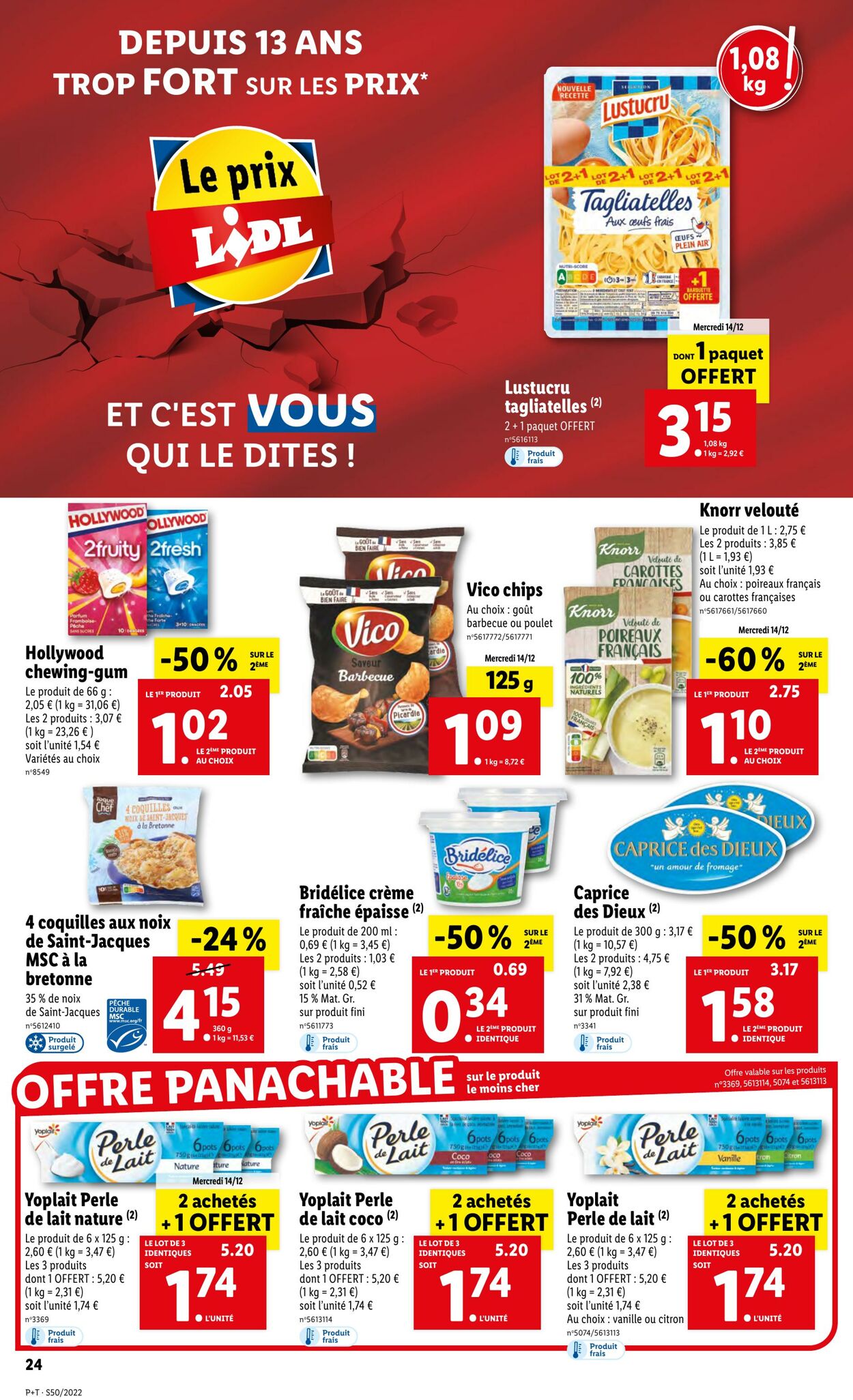 Catalogue Lidl 14.12.2022 - 20.12.2022