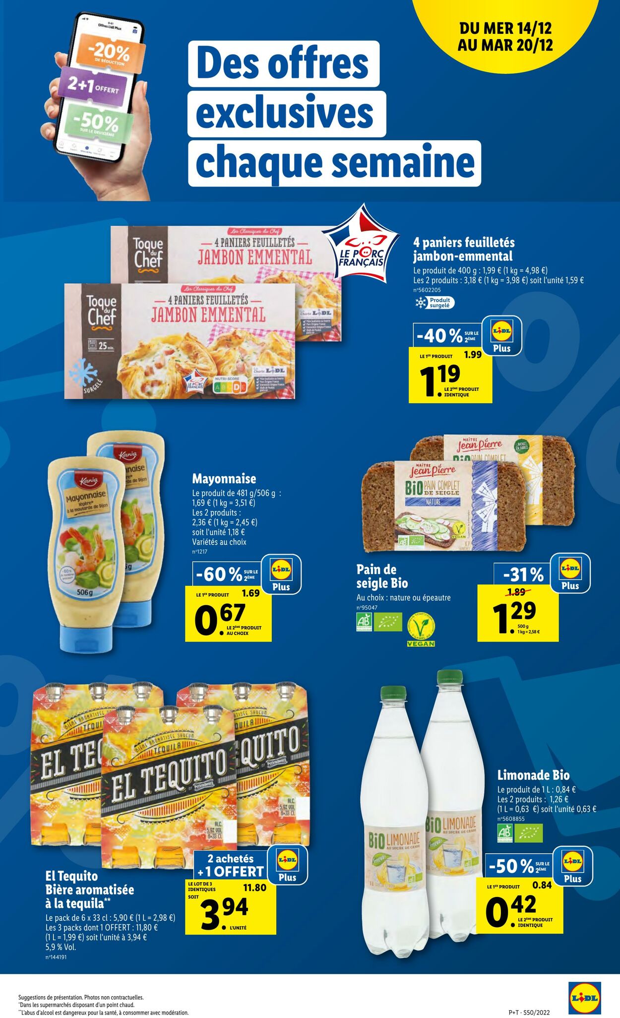 Catalogue Lidl 14.12.2022 - 20.12.2022