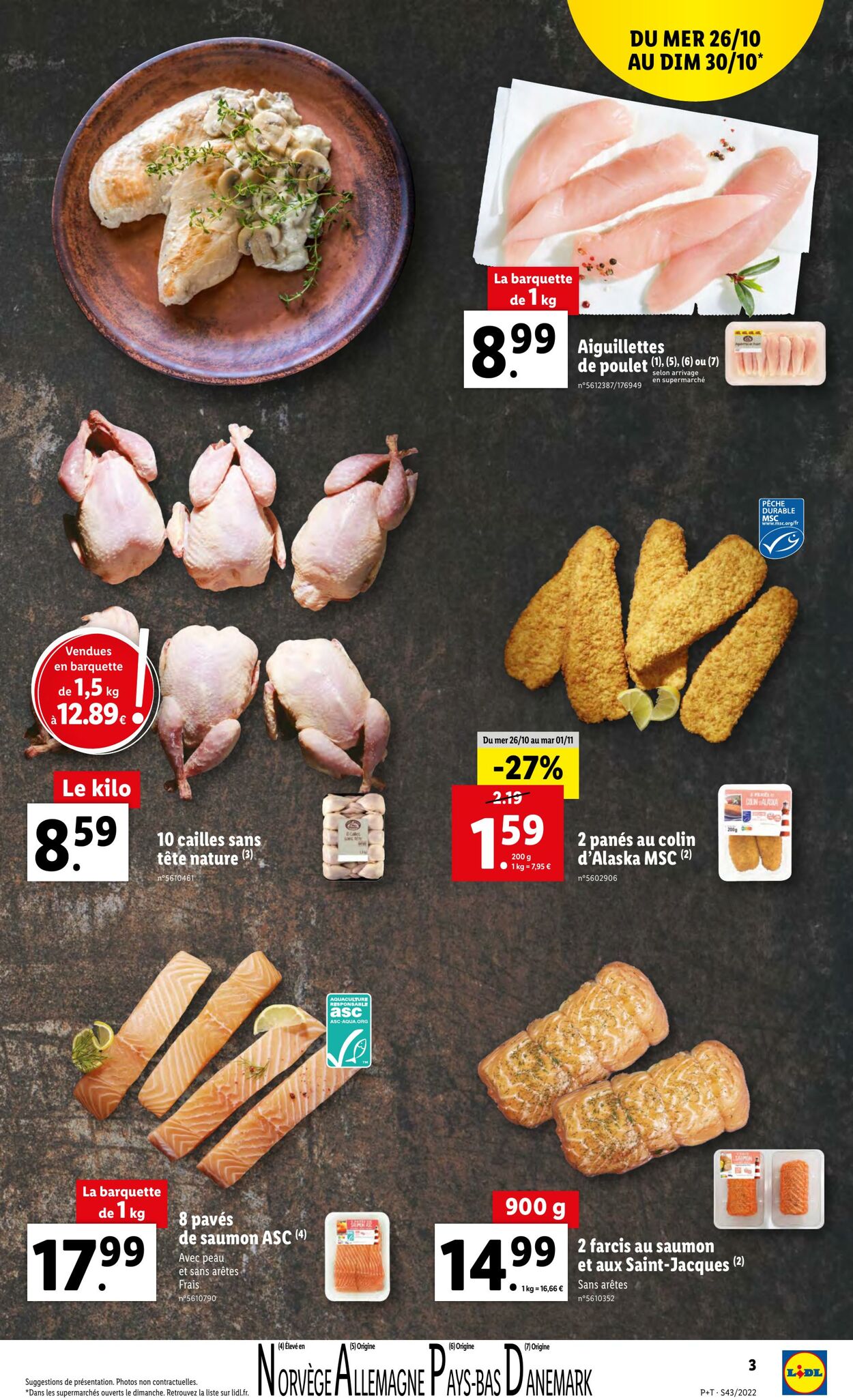 Catalogue Lidl 26.10.2022 - 01.11.2022