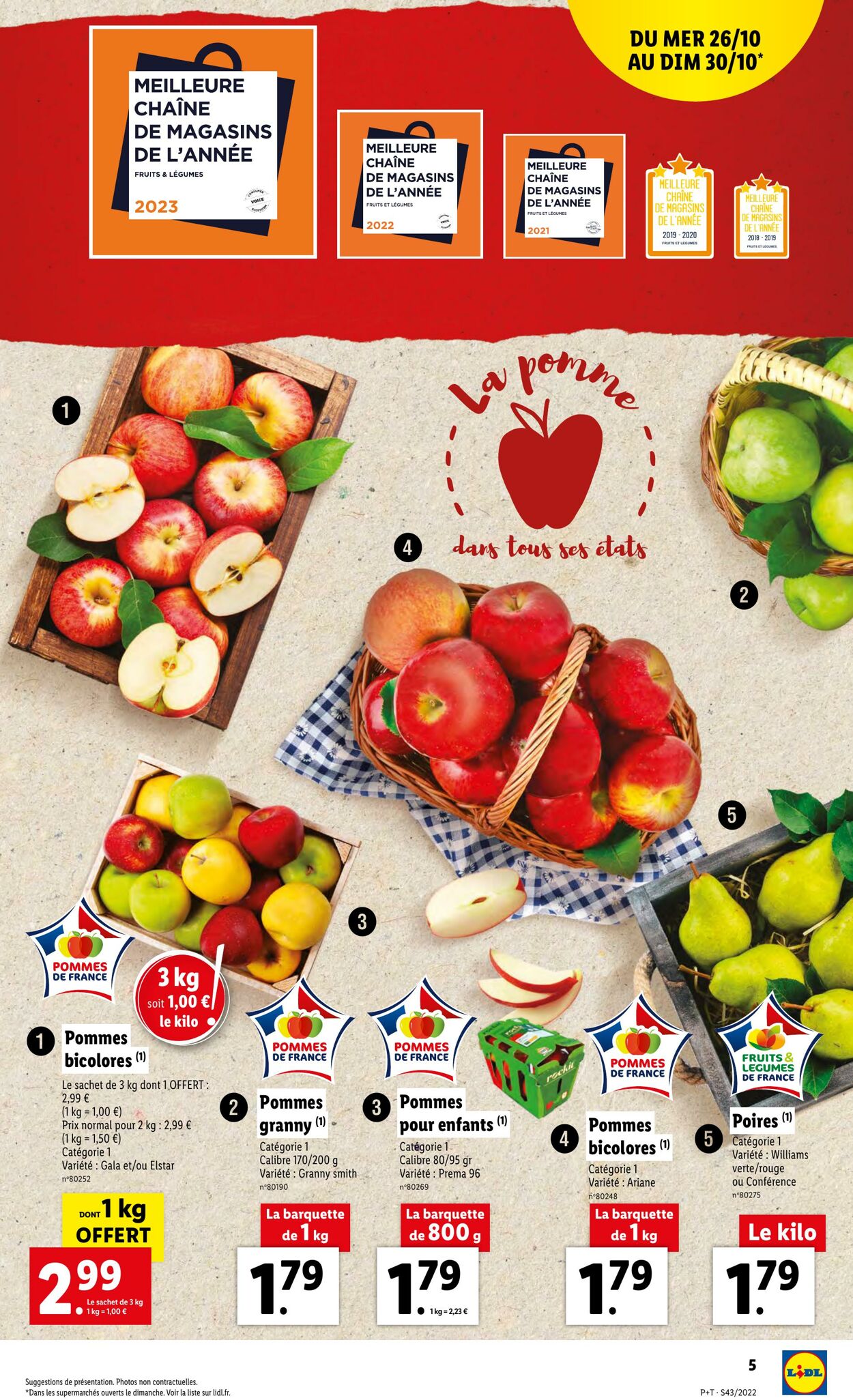 Catalogue Lidl 26.10.2022 - 01.11.2022