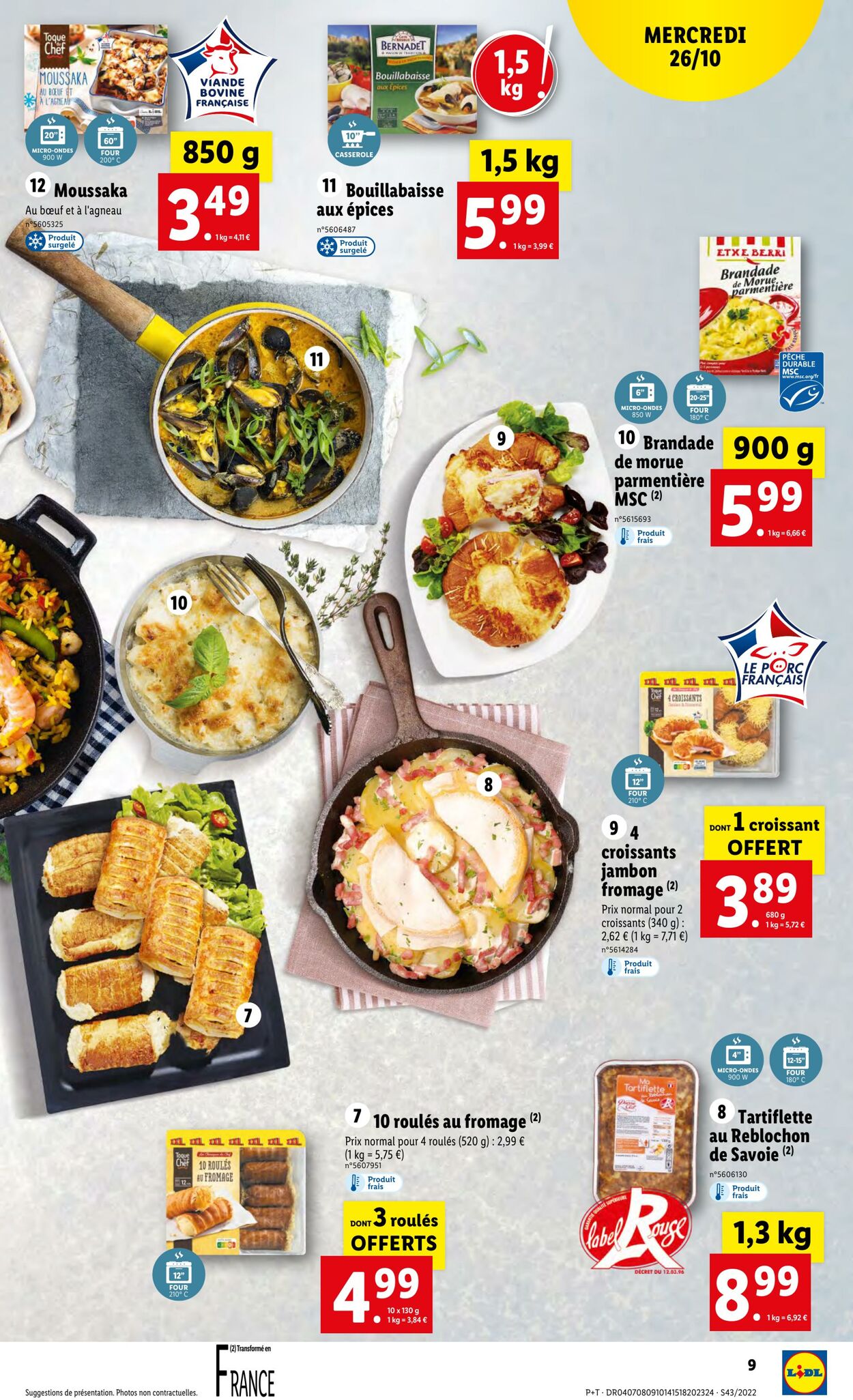 Catalogue Lidl 26.10.2022 - 01.11.2022