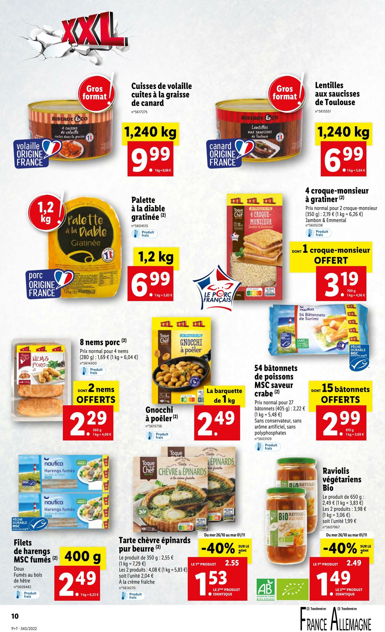 Catalogue Lidl 26.10.2022 - 01.11.2022