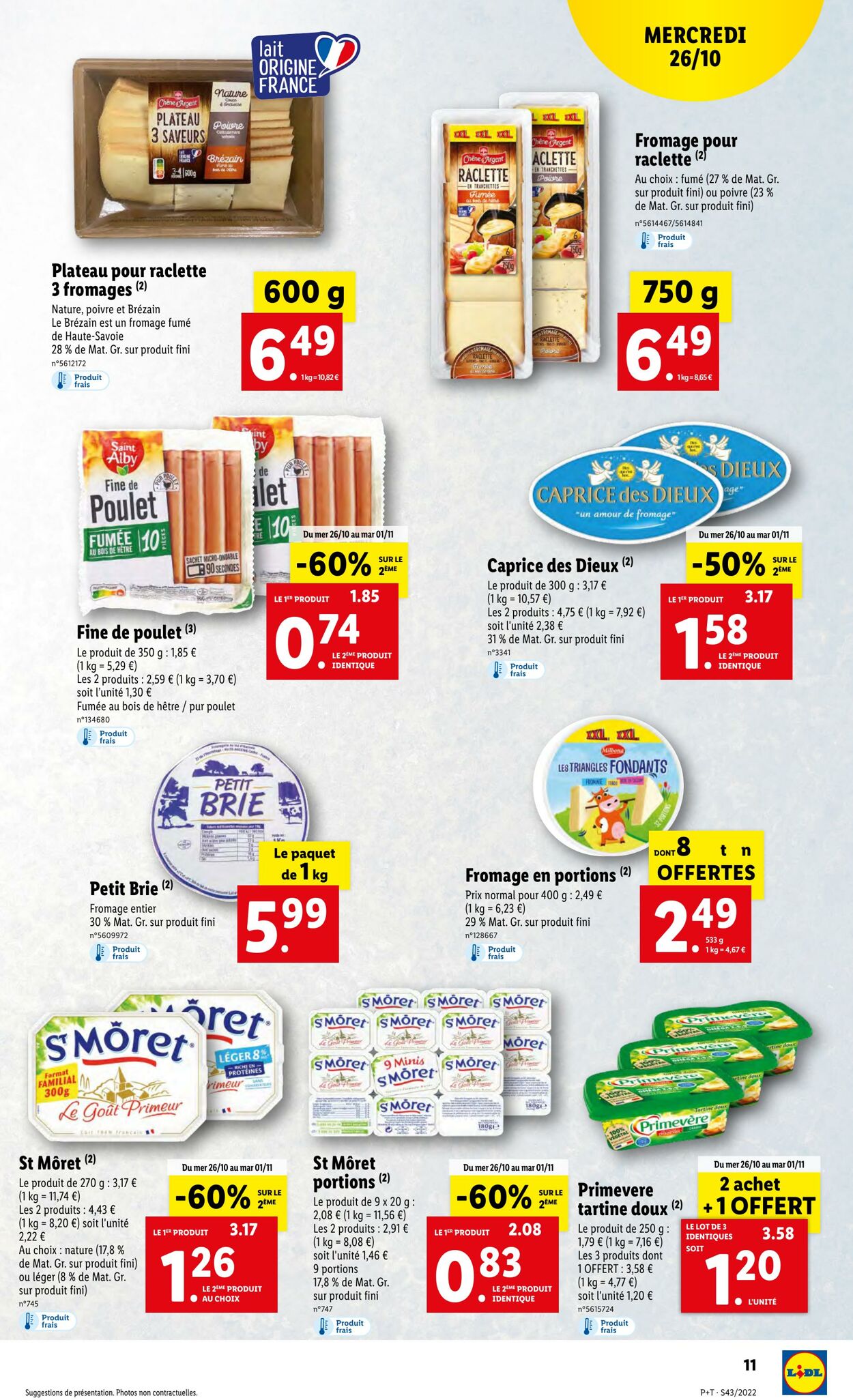 Catalogue Lidl 26.10.2022 - 01.11.2022