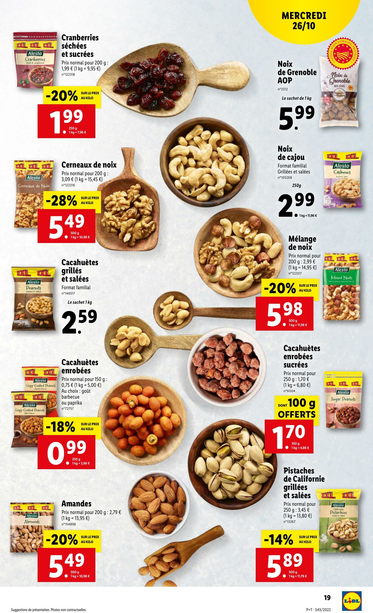 Catalogue Lidl 26.10.2022 - 01.11.2022