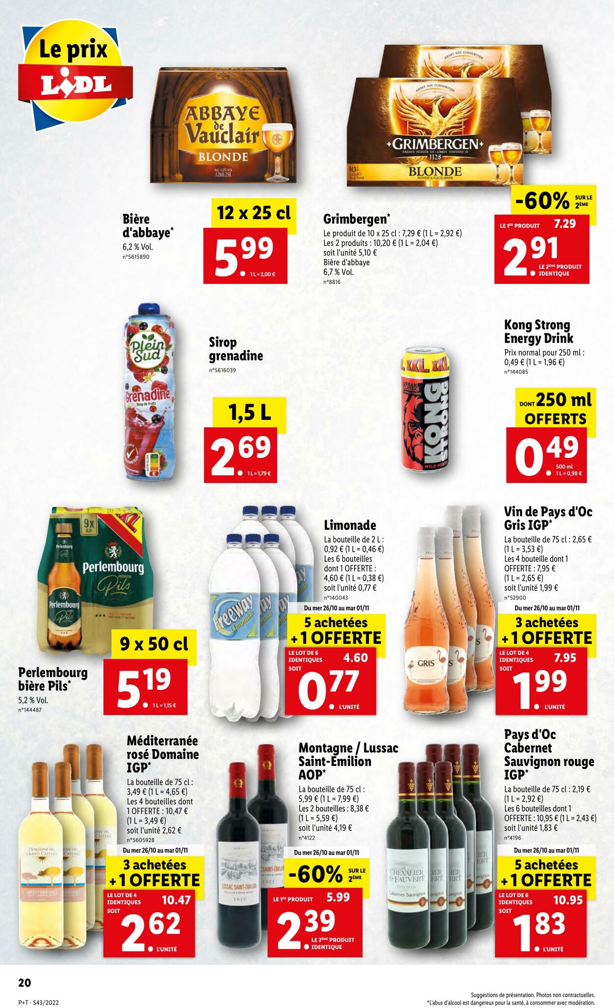 Catalogue Lidl 26.10.2022 - 01.11.2022