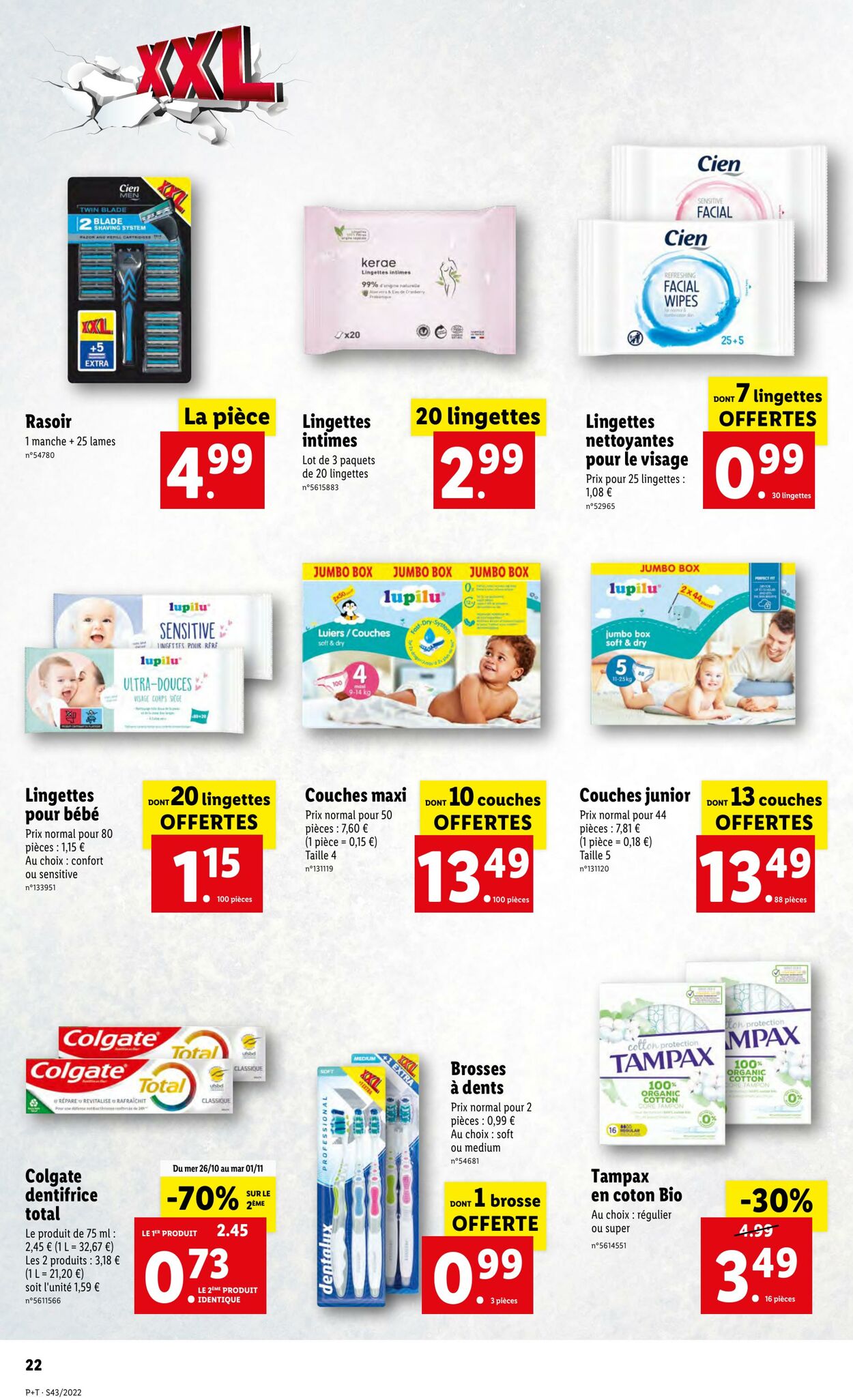 Catalogue Lidl 26.10.2022 - 01.11.2022