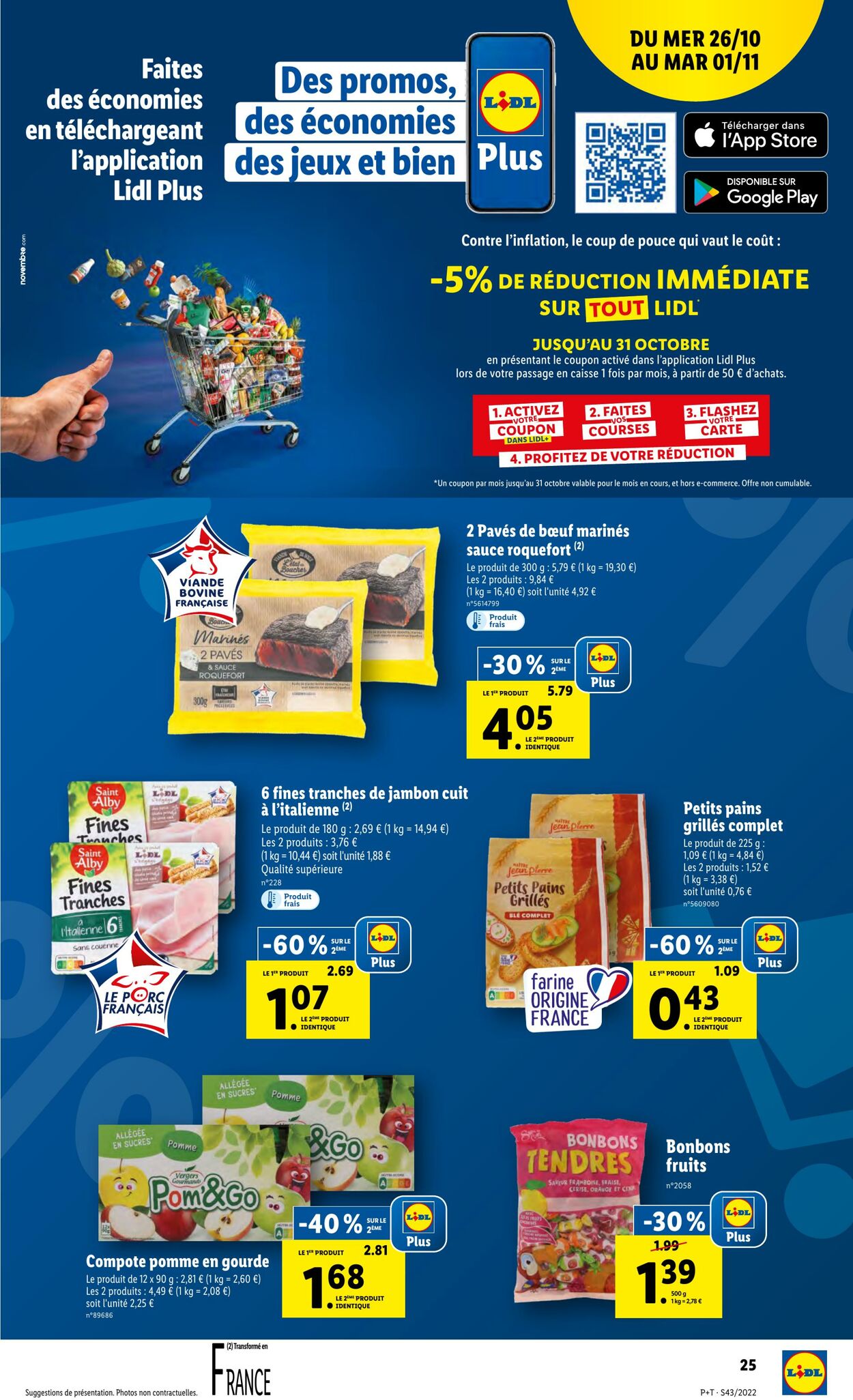 Catalogue Lidl 26.10.2022 - 01.11.2022