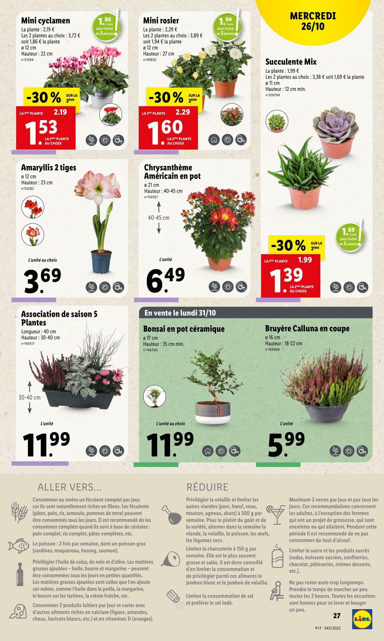 Catalogue Lidl 26.10.2022 - 01.11.2022