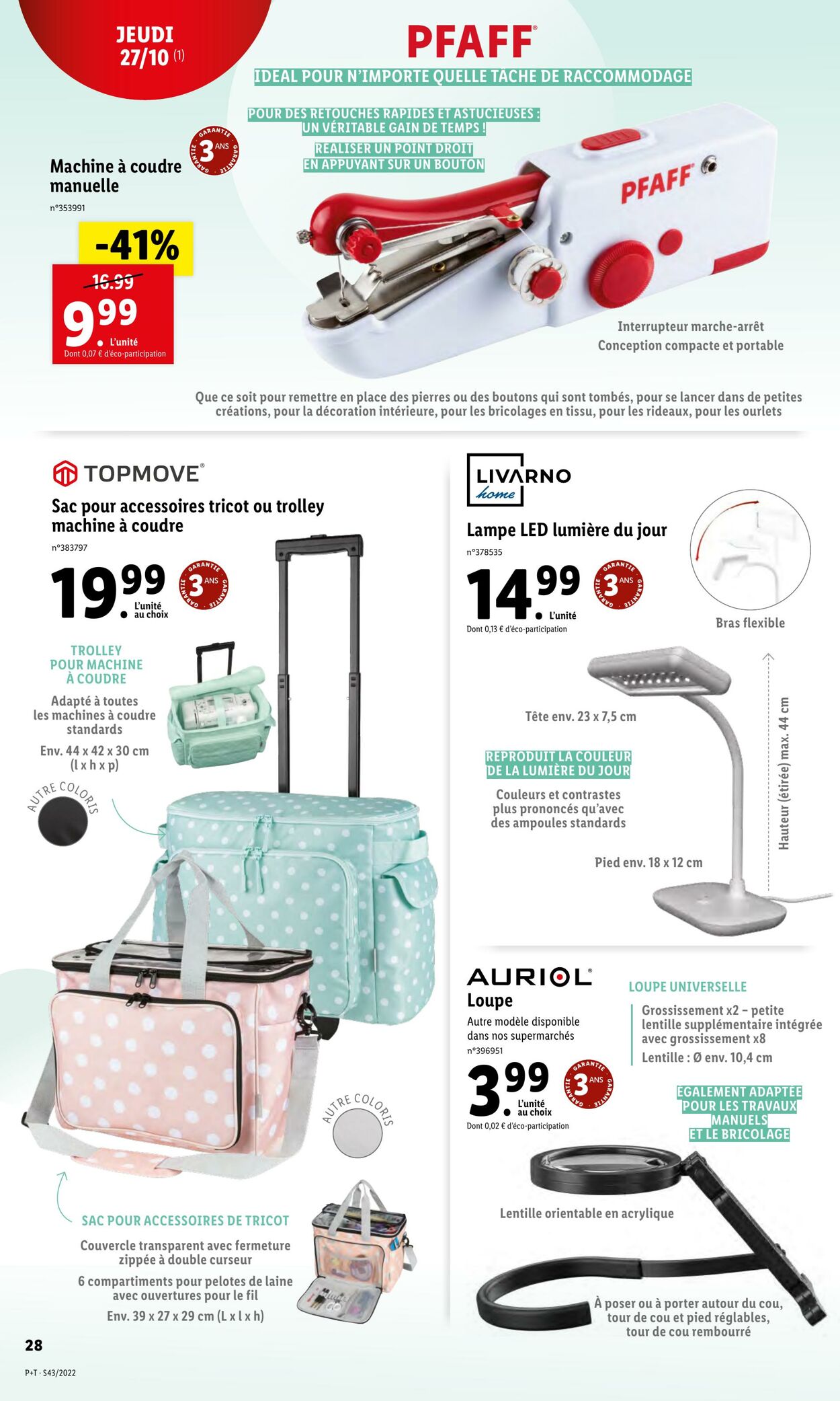 Catalogue Lidl 26.10.2022 - 01.11.2022