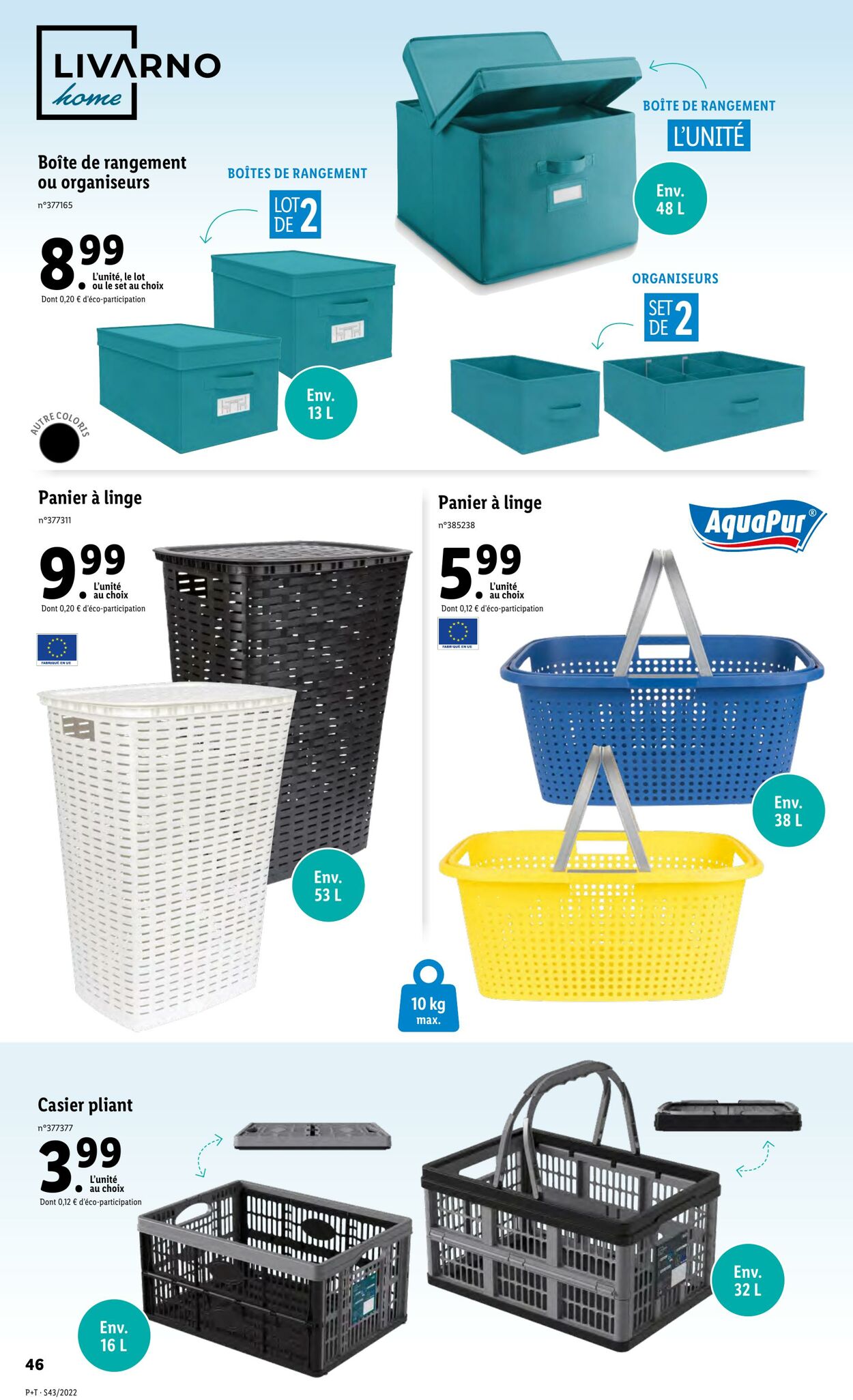 Catalogue Lidl 26.10.2022 - 01.11.2022