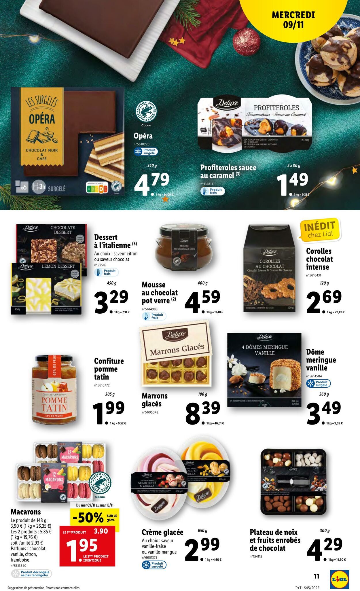 Catalogue Lidl 09.11.2022 - 15.11.2022