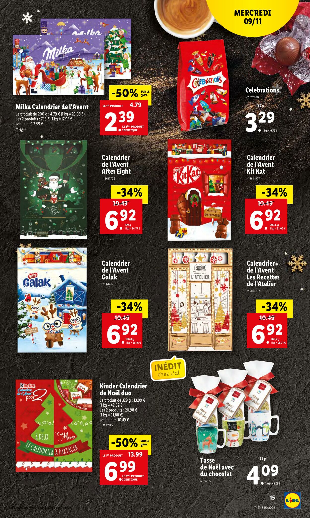 Catalogue Lidl 09.11.2022 - 15.11.2022