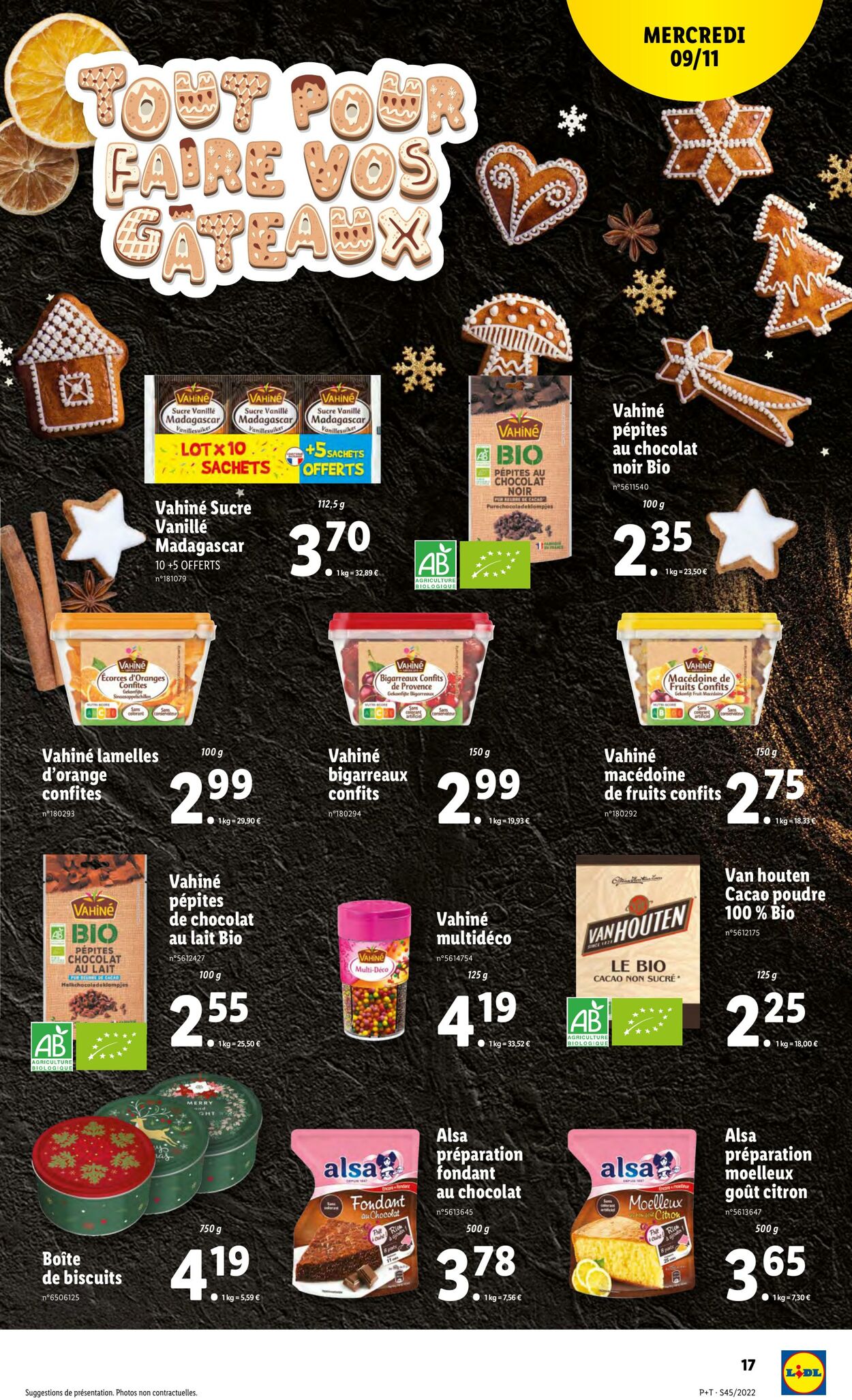 Catalogue Lidl 09.11.2022 - 15.11.2022