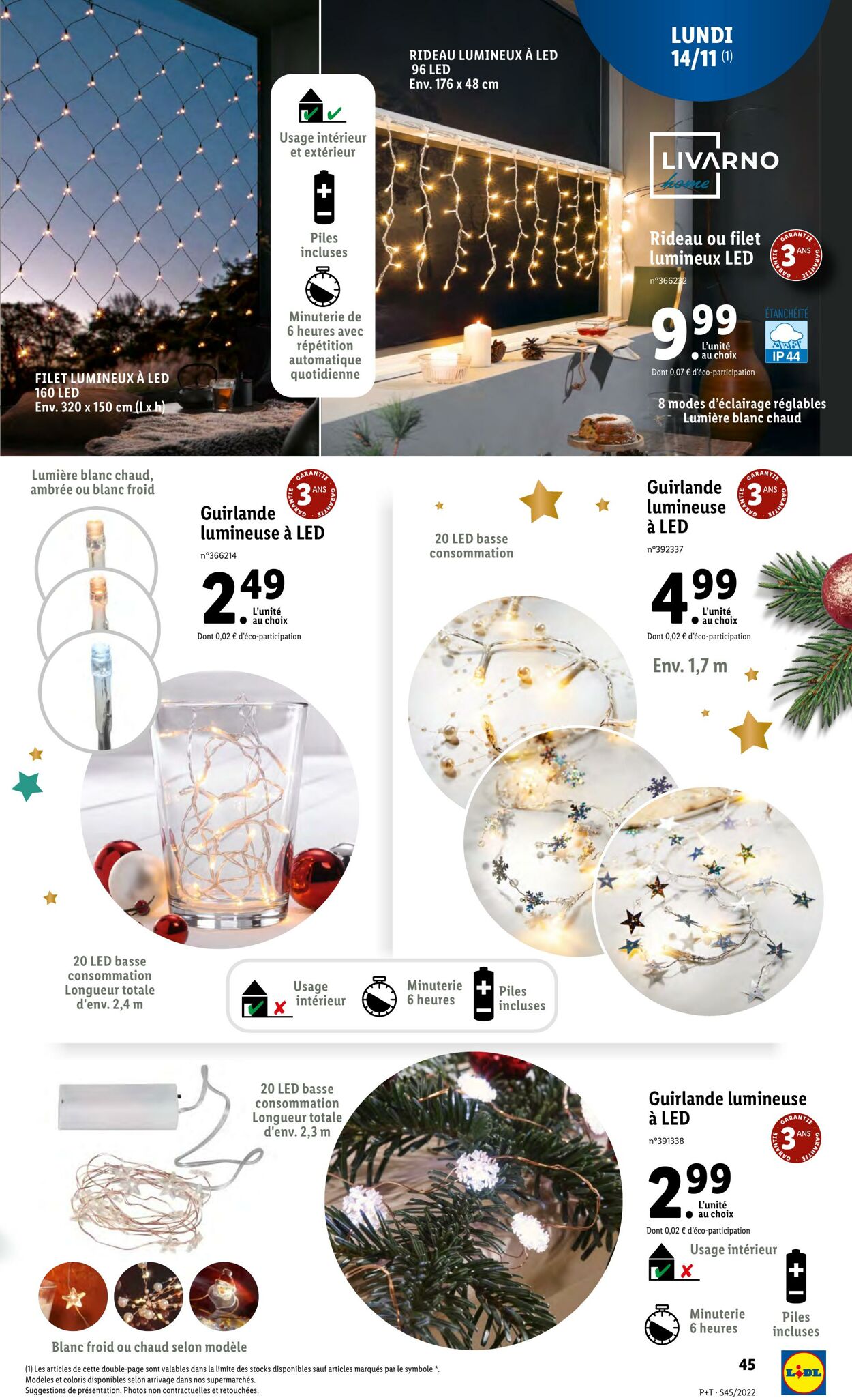 Catalogue Lidl 09.11.2022 - 15.11.2022