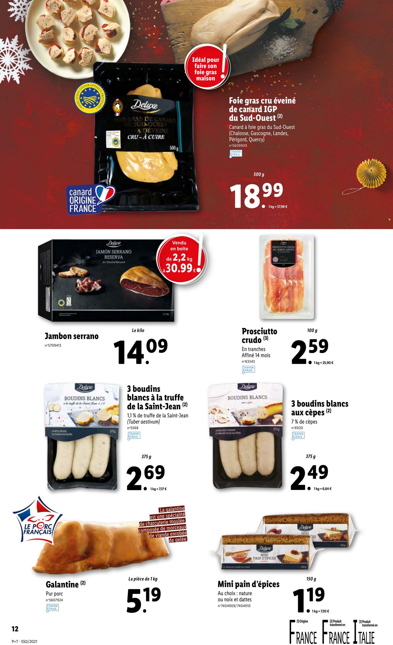 Catalogue Lidl 15.12.2021 - 21.12.2021