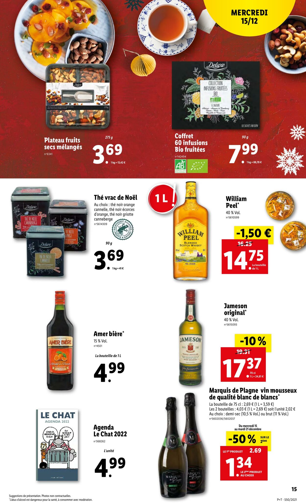 Catalogue Lidl 15.12.2021 - 21.12.2021