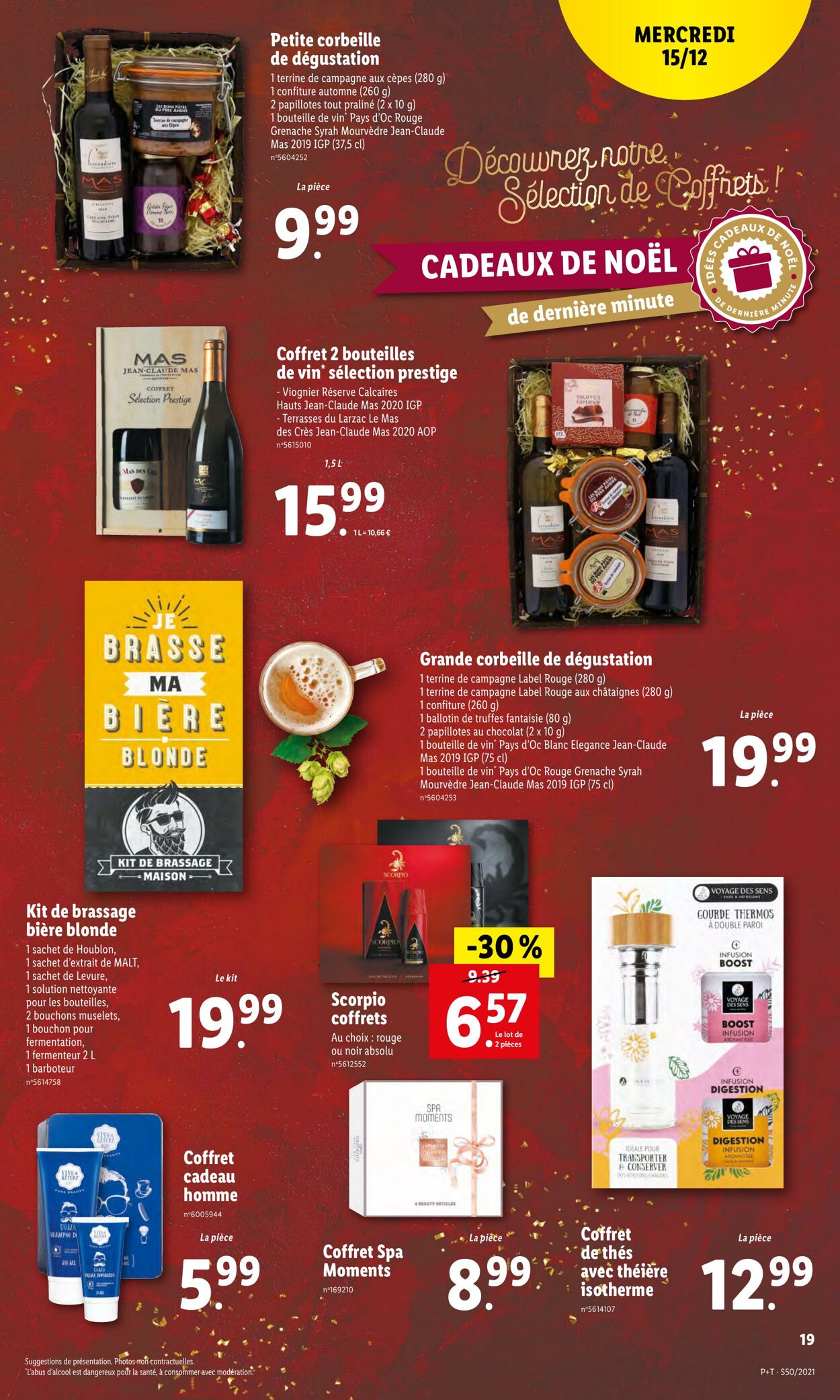 Catalogue Lidl 15.12.2021 - 21.12.2021