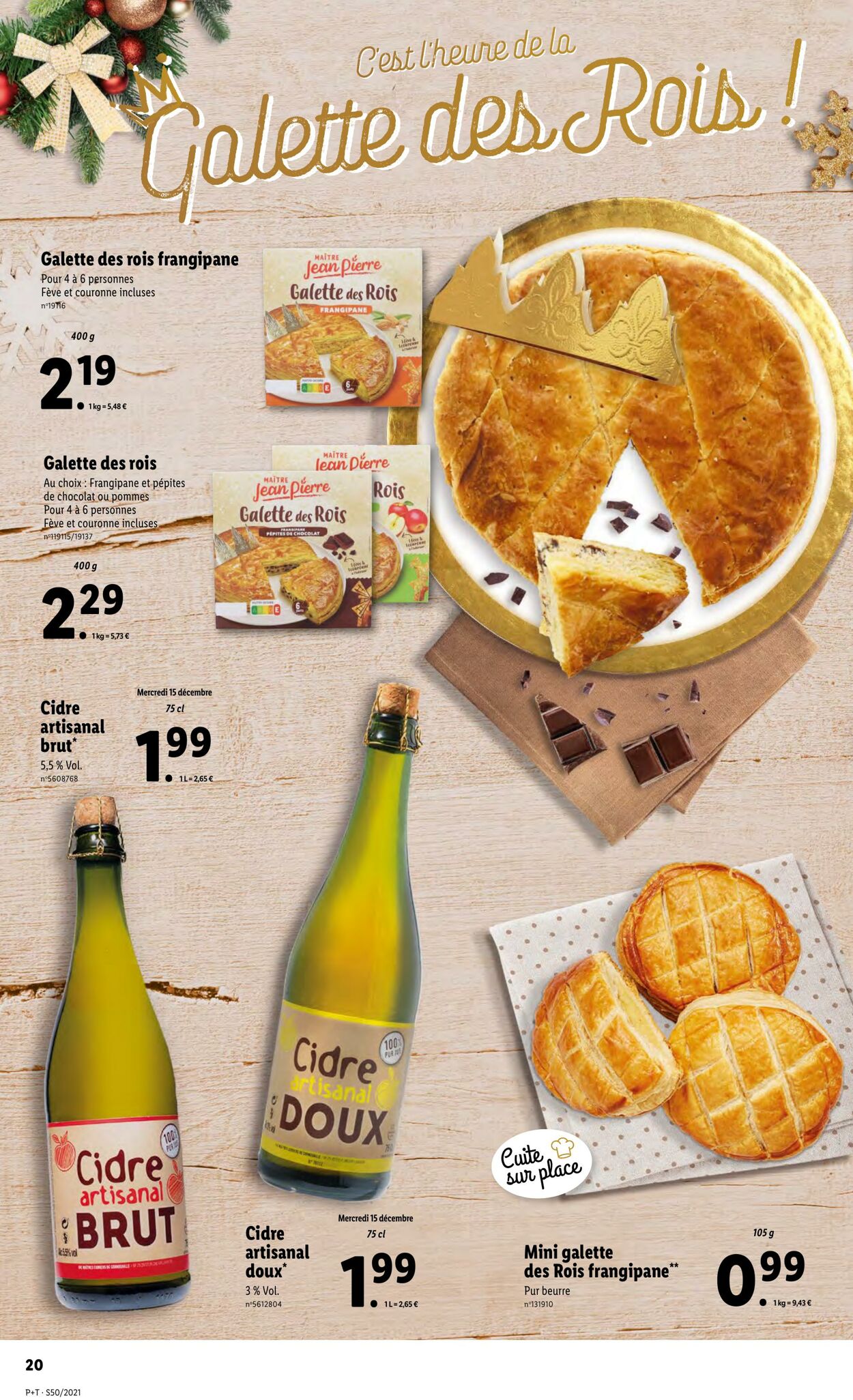 Catalogue Lidl 15.12.2021 - 21.12.2021