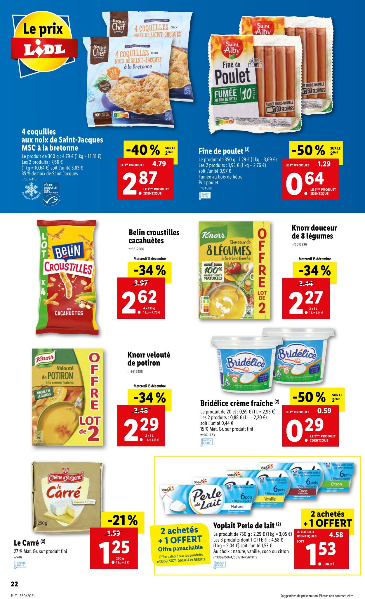 Catalogue Lidl 15.12.2021 - 21.12.2021