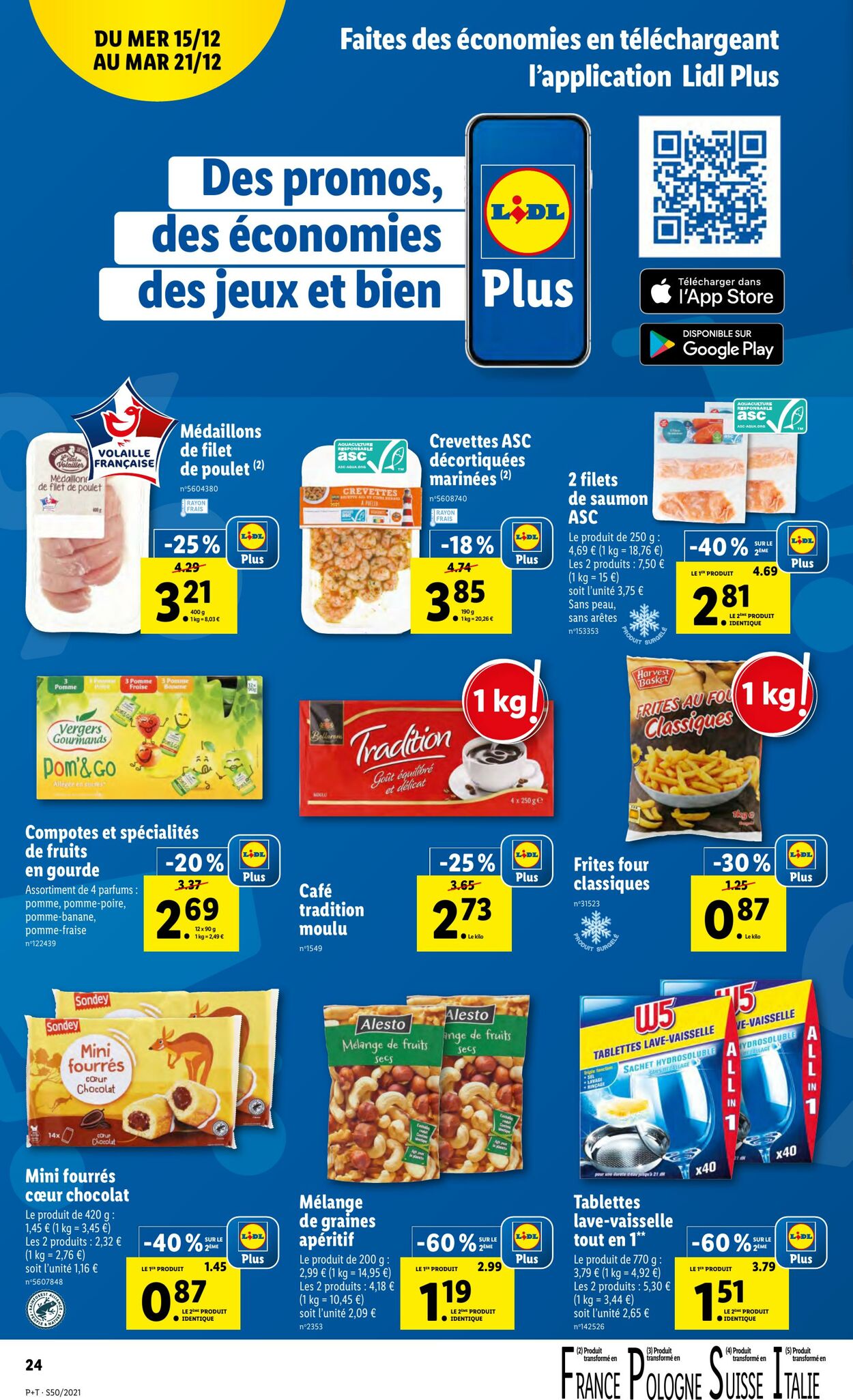 Catalogue Lidl 15.12.2021 - 21.12.2021