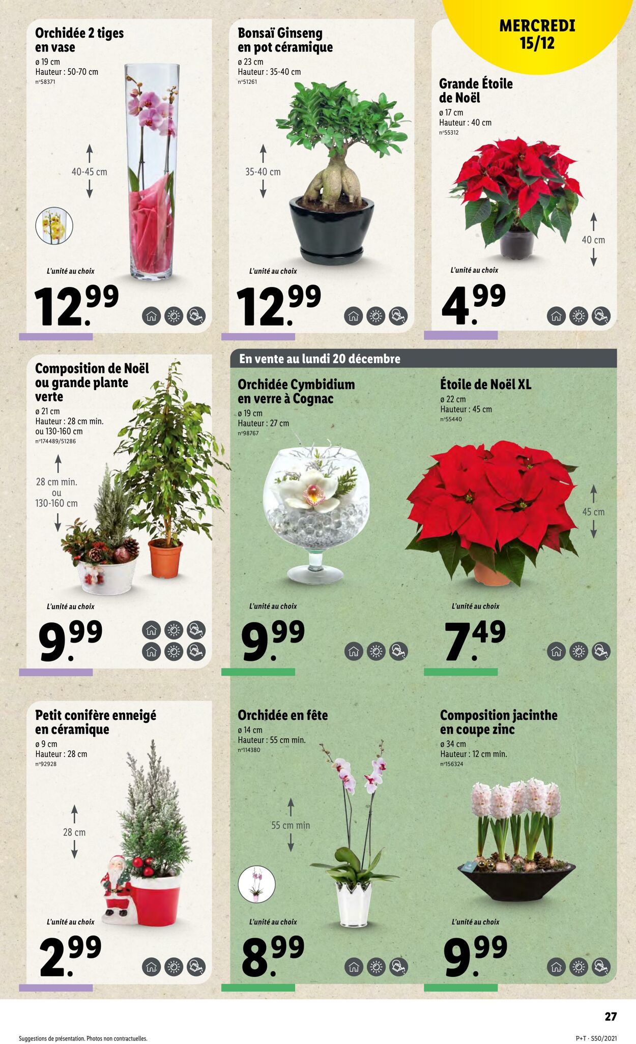 Catalogue Lidl 15.12.2021 - 21.12.2021