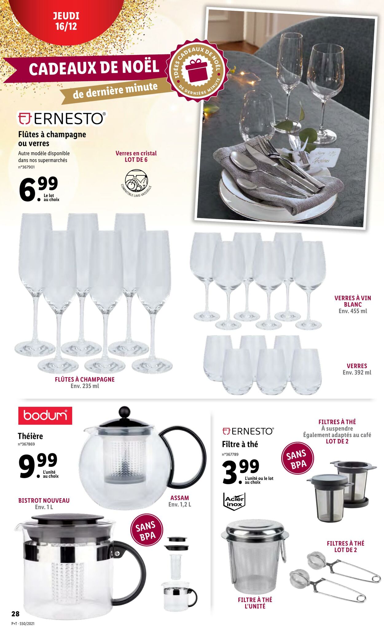 Catalogue Lidl 15.12.2021 - 21.12.2021