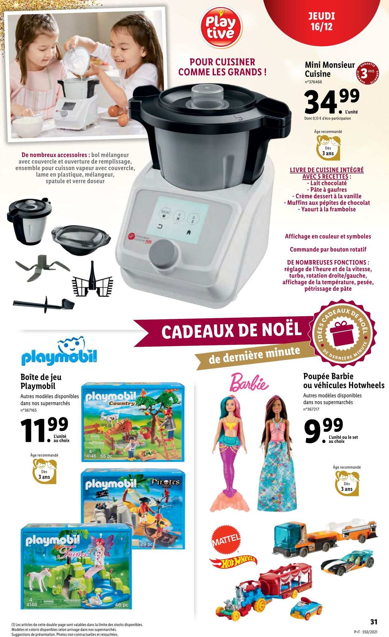 Catalogue Lidl 15.12.2021 - 21.12.2021