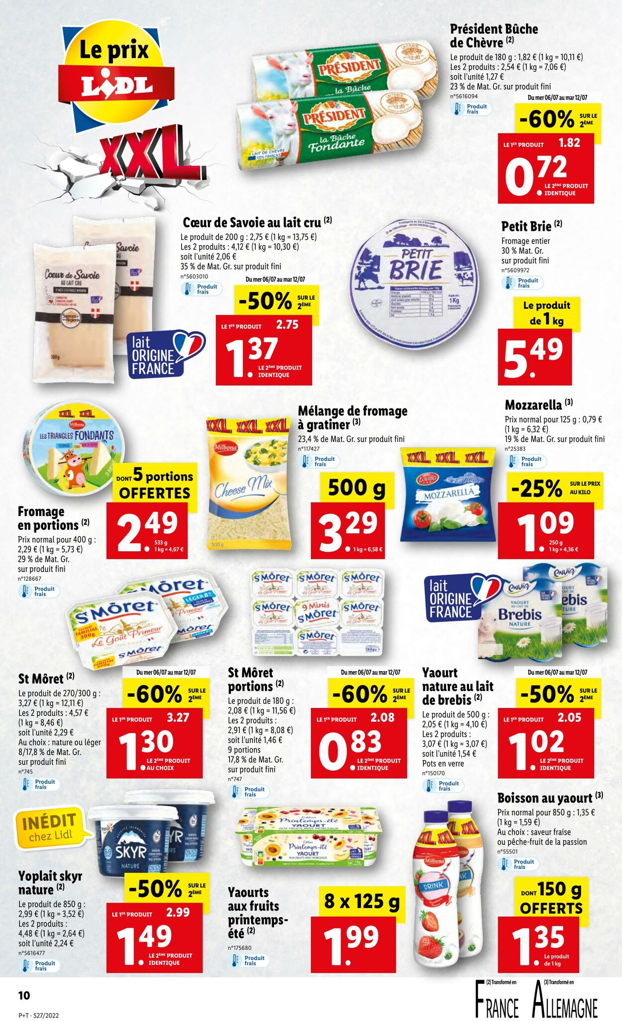 Catalogue Lidl 06.07.2022 - 12.07.2022