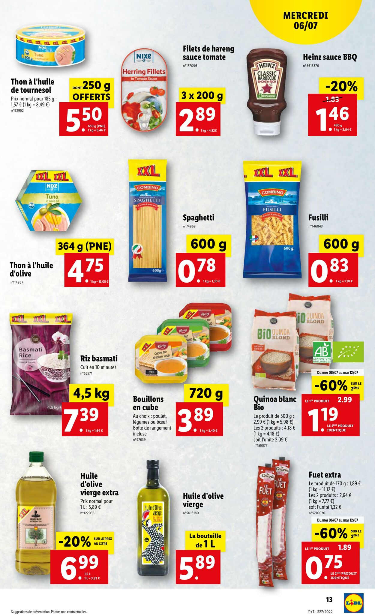 Catalogue Lidl 06.07.2022 - 12.07.2022