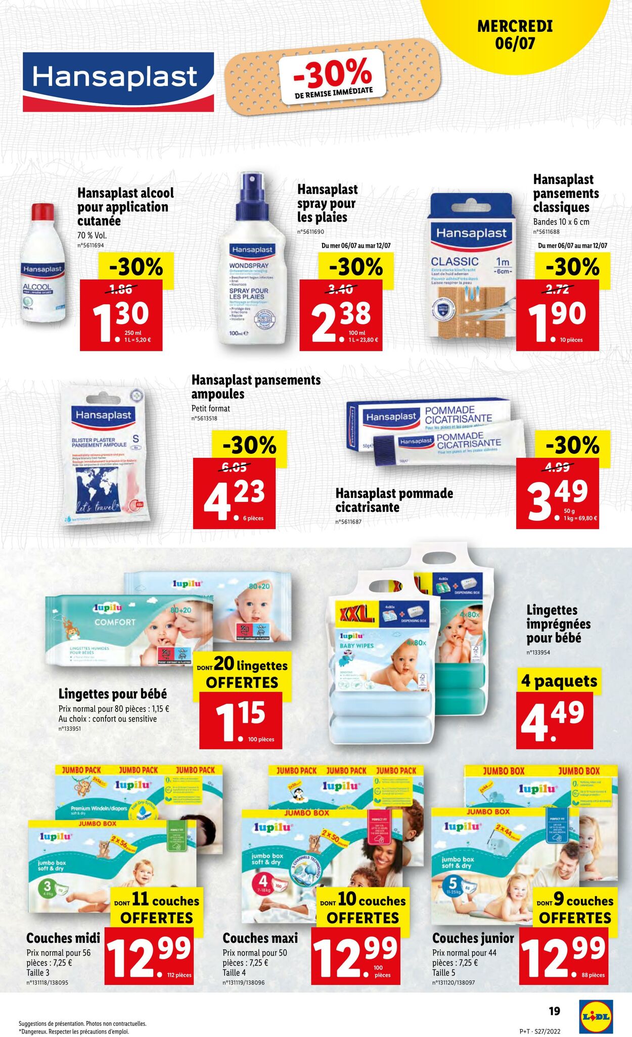 Catalogue Lidl 06.07.2022 - 12.07.2022