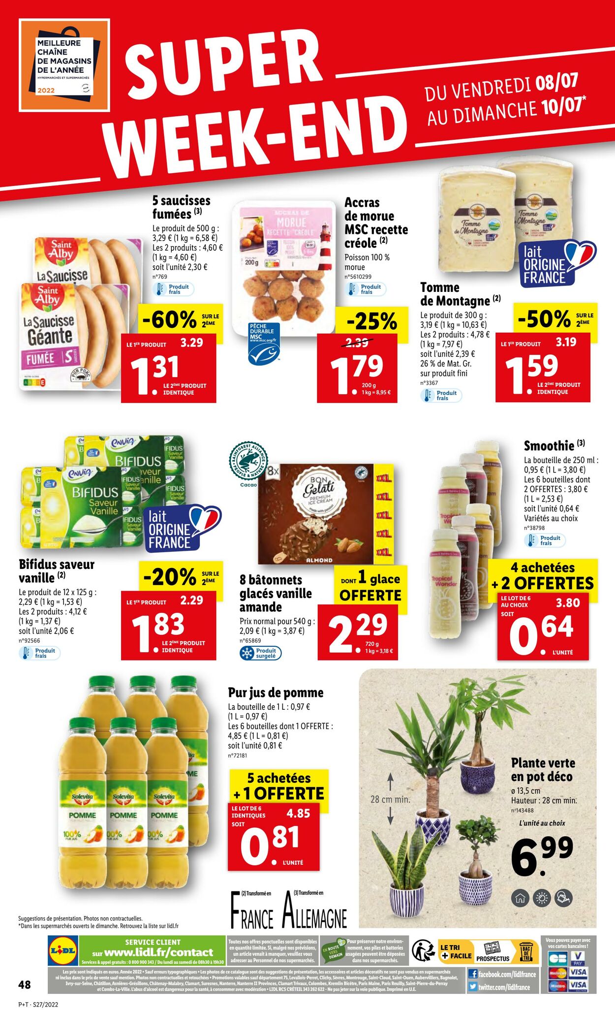 Catalogue Lidl 06.07.2022 - 12.07.2022