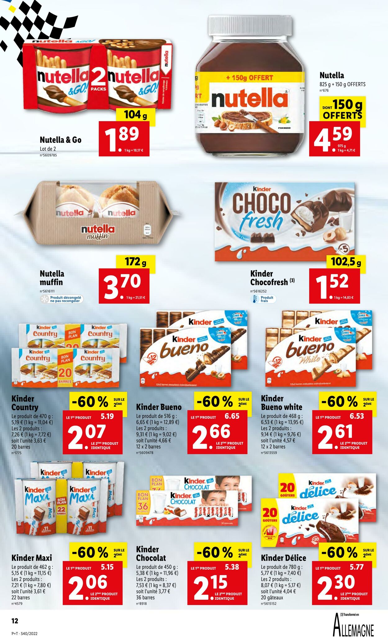 Catalogue Lidl 05.10.2022 - 11.10.2022