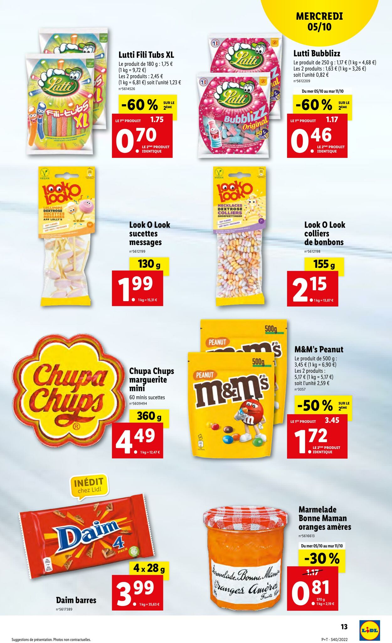 Catalogue Lidl 05.10.2022 - 11.10.2022