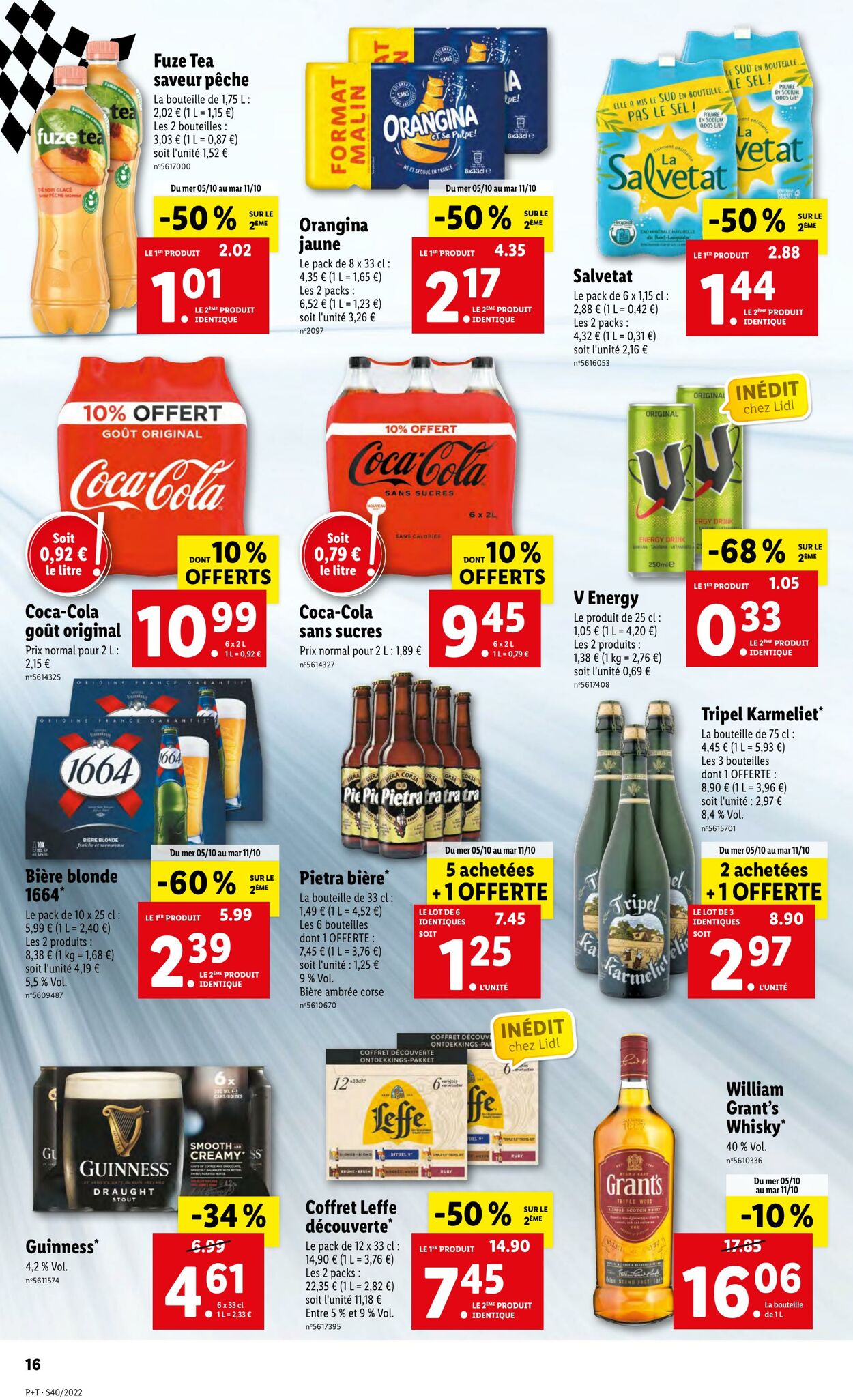 Catalogue Lidl 05.10.2022 - 11.10.2022