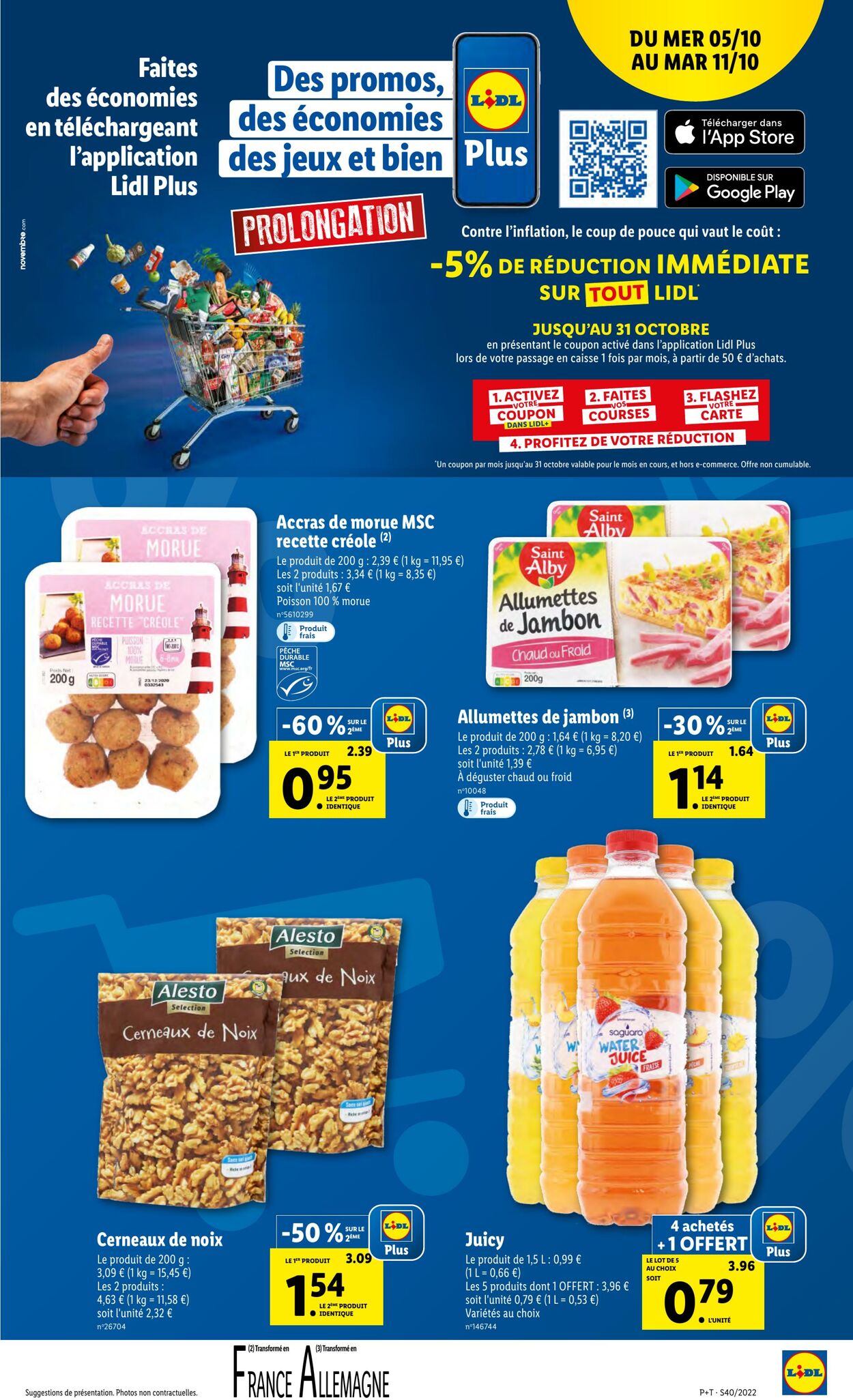 Catalogue Lidl 05.10.2022 - 11.10.2022