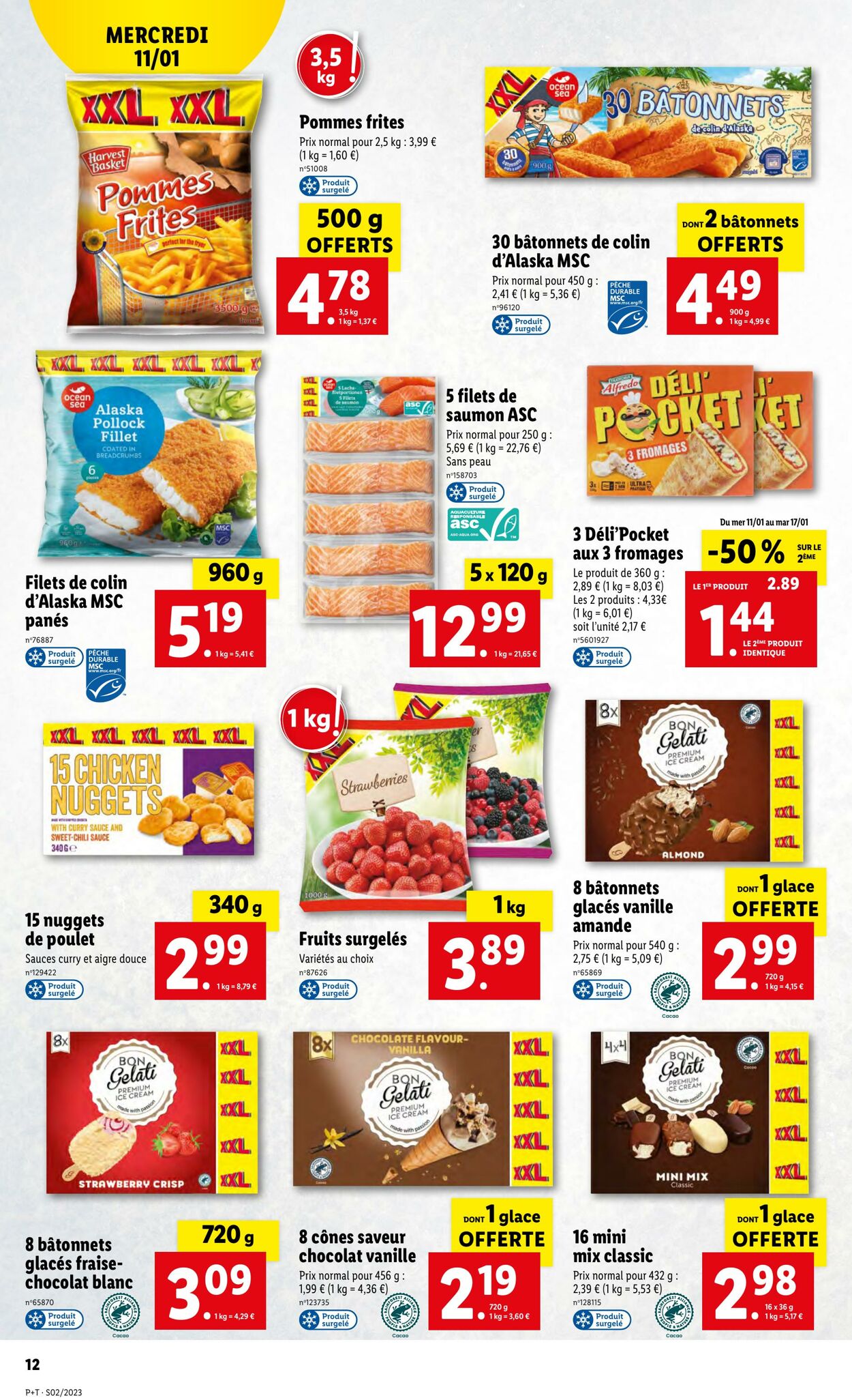 Catalogue Lidl 11.01.2023 - 17.01.2023