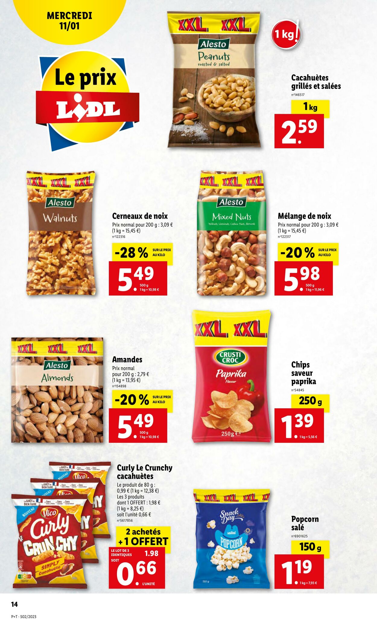 Catalogue Lidl 11.01.2023 - 17.01.2023