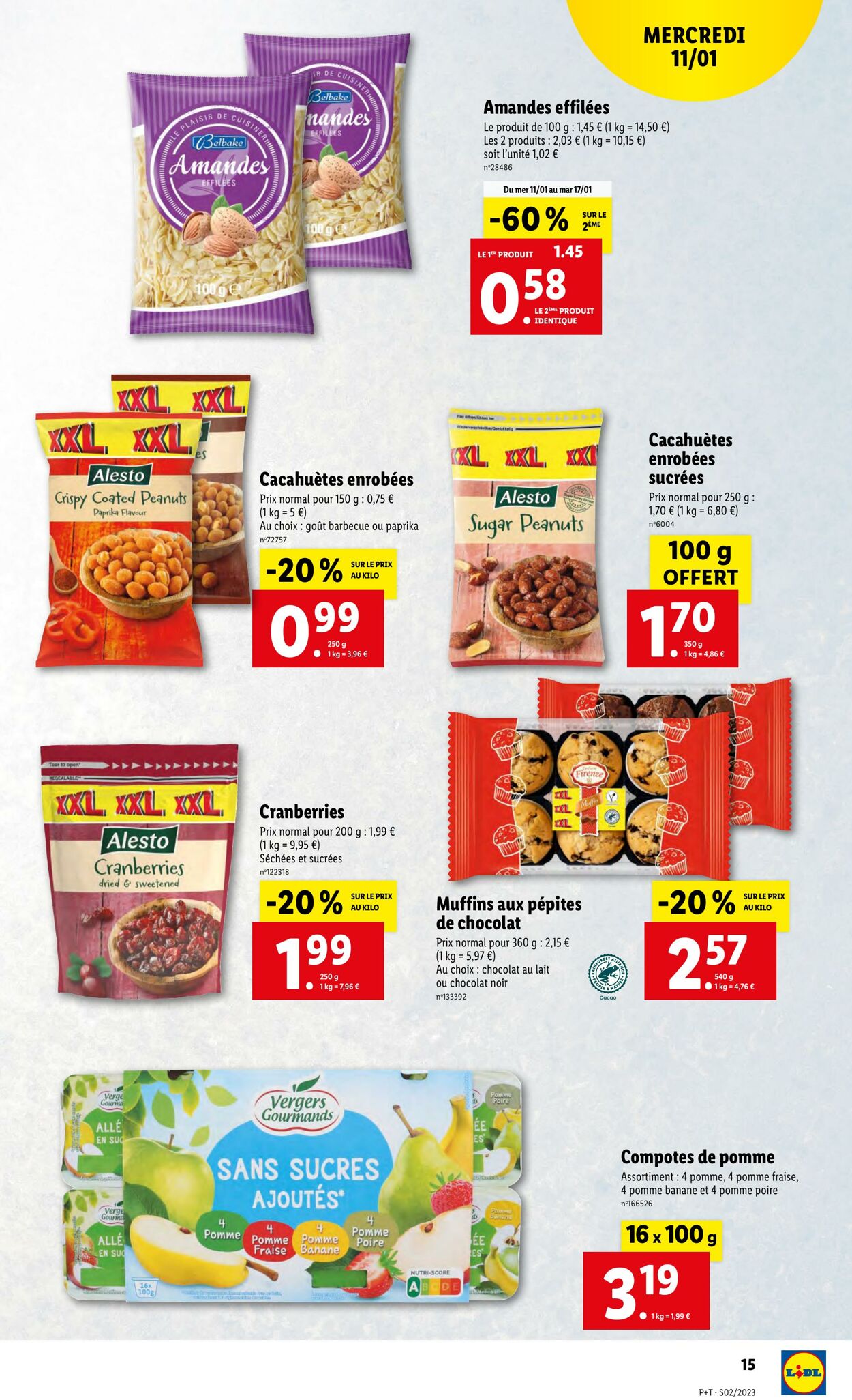 Catalogue Lidl 11.01.2023 - 17.01.2023