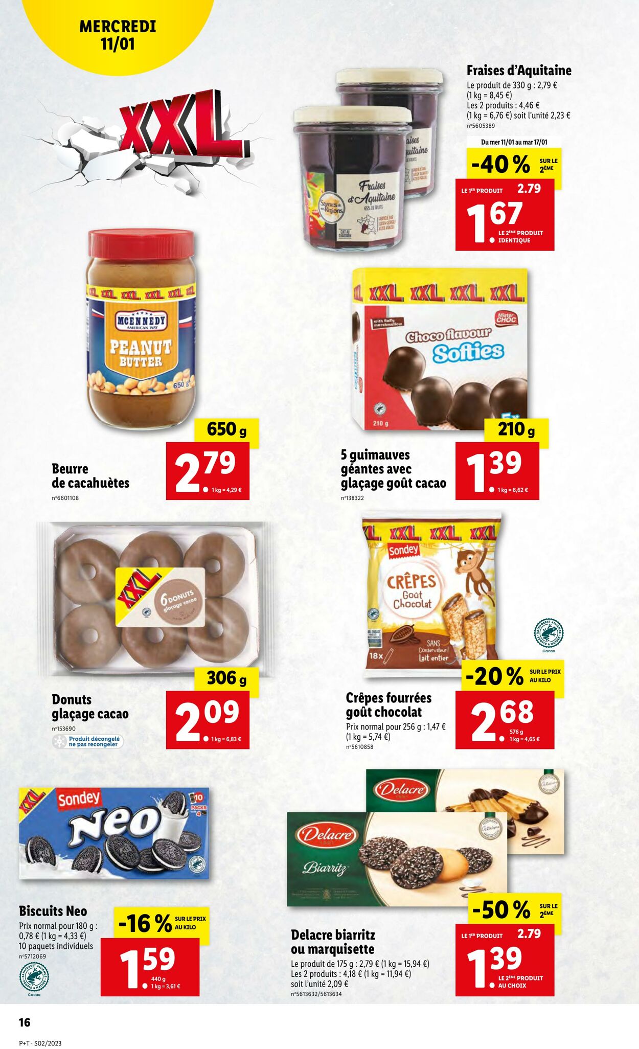 Catalogue Lidl 11.01.2023 - 17.01.2023