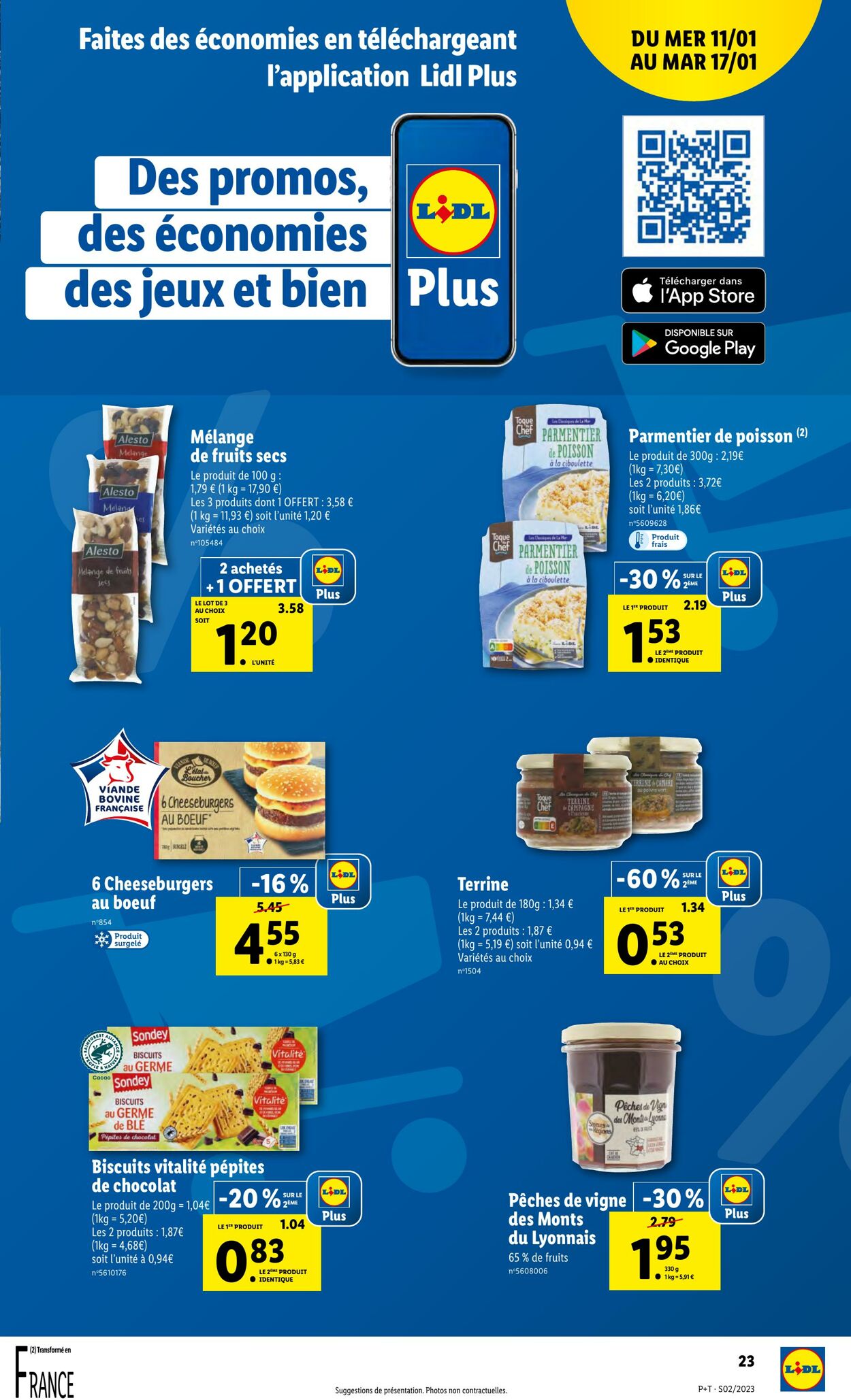 Catalogue Lidl 11.01.2023 - 17.01.2023