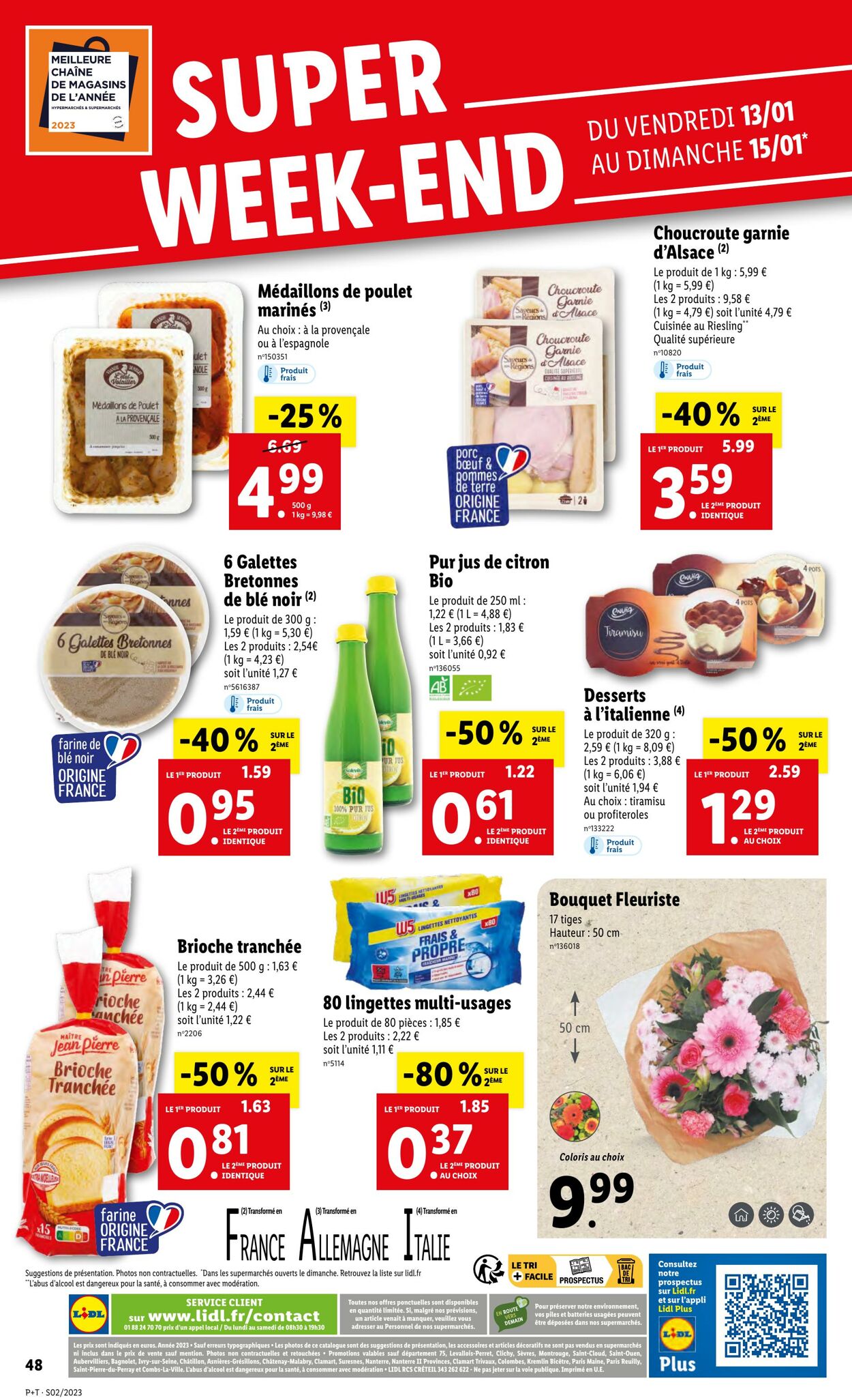 Catalogue Lidl 11.01.2023 - 17.01.2023