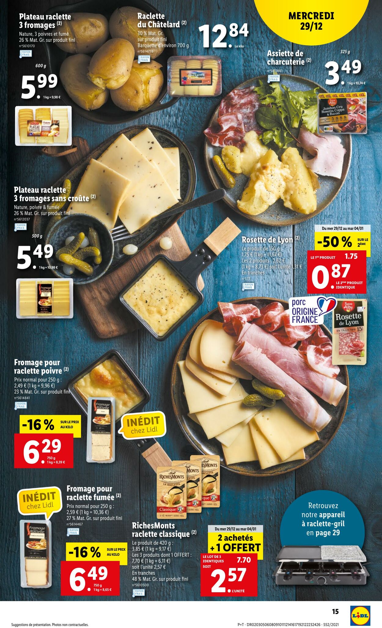 Catalogue Lidl 29.12.2021 - 04.01.2022