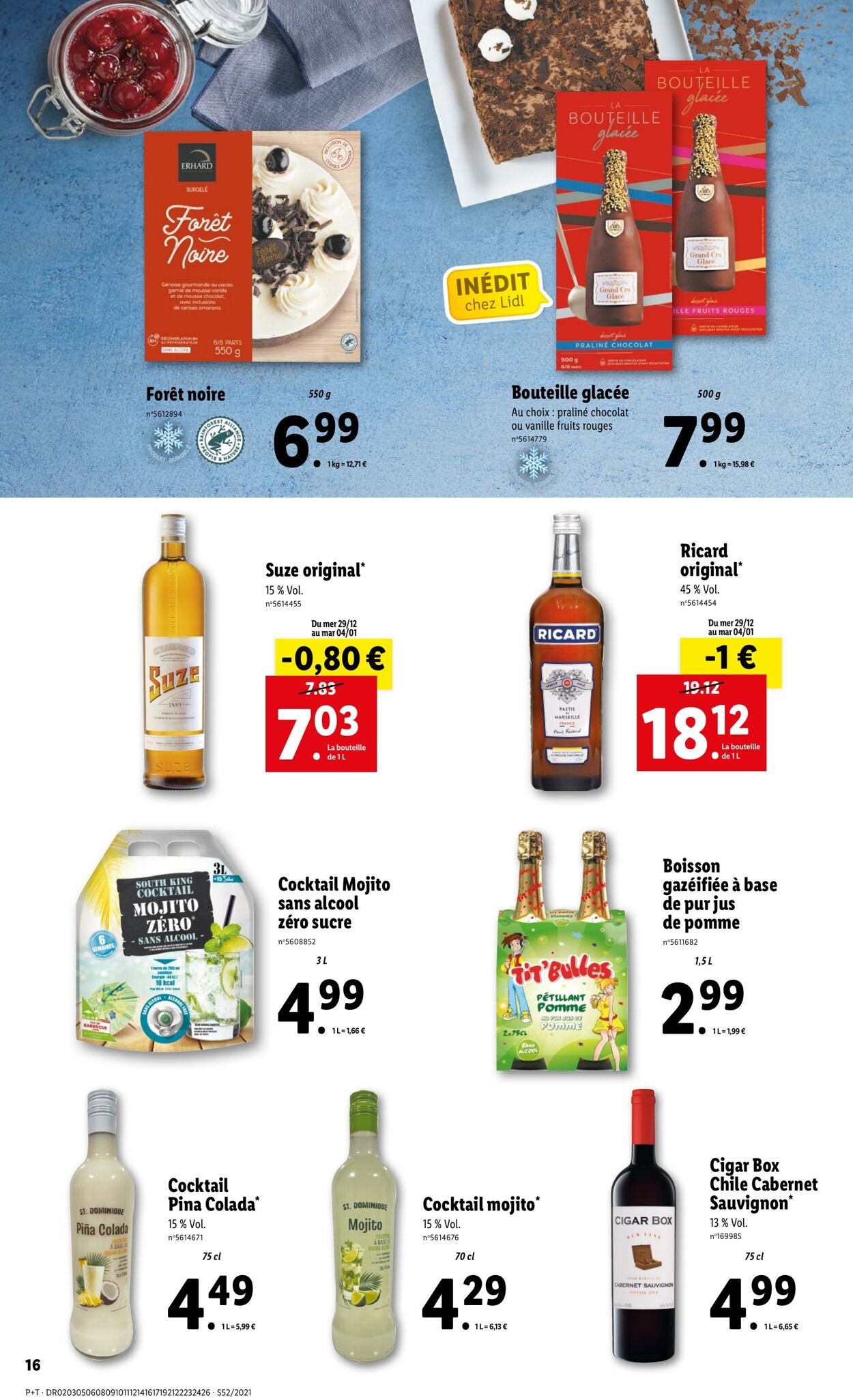 Catalogue Lidl 29.12.2021 - 04.01.2022